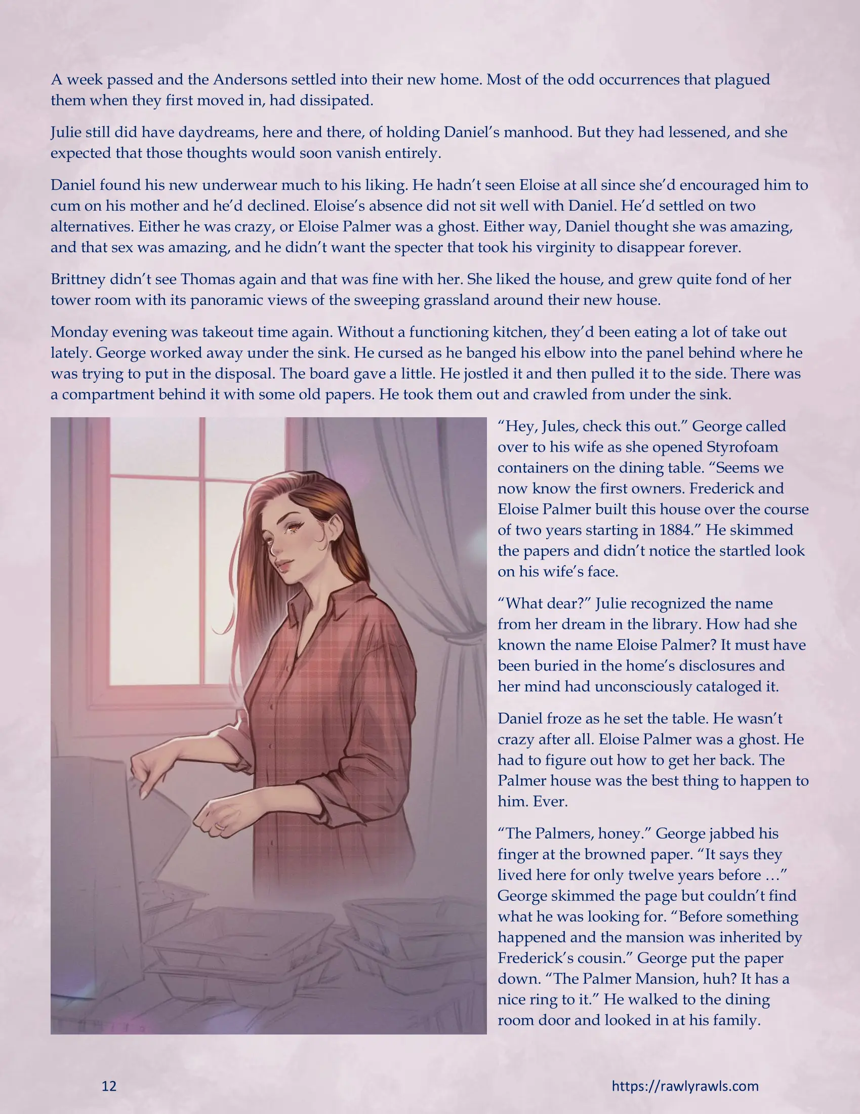 The Haunting Of Palmer Mansion [RawlyRawls] - 2 . The Haunting Of Palmer Mansion - Chapter 2 Part 1 [TenderMindd ] - Page 12