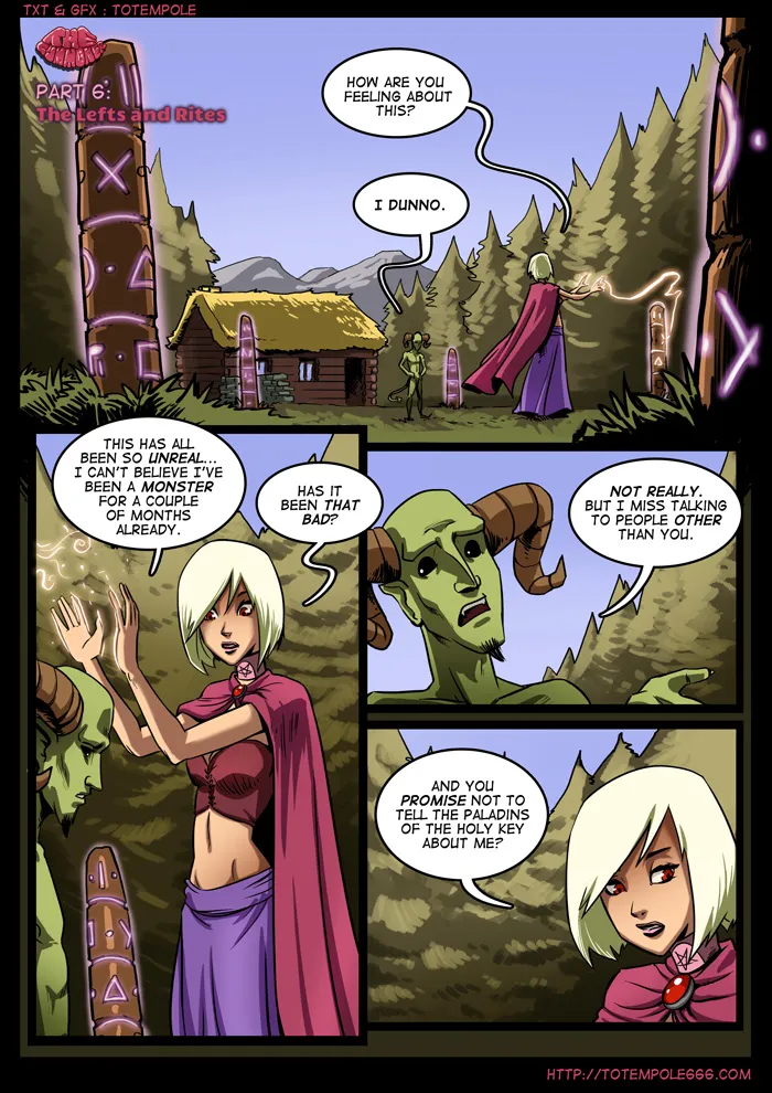 The Cummoner - 6 . The Cummoner - Chapter 6 - The Lefts And Rites [Totempole] - Page 2