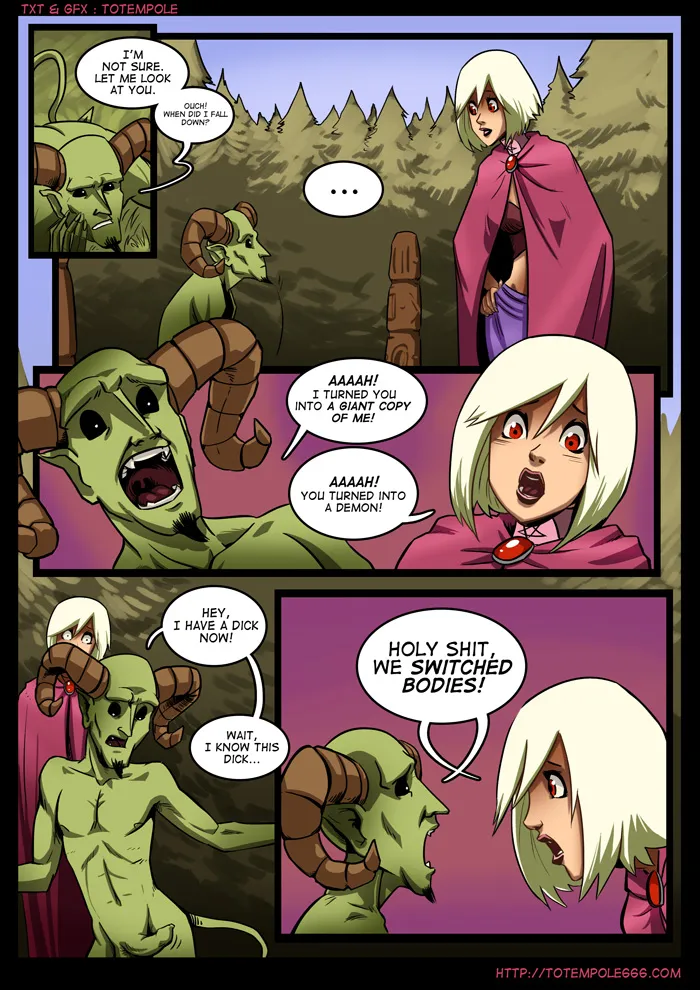The Cummoner - 6 . The Cummoner - Chapter 6 - The Lefts And Rites [Totempole] - Page 6