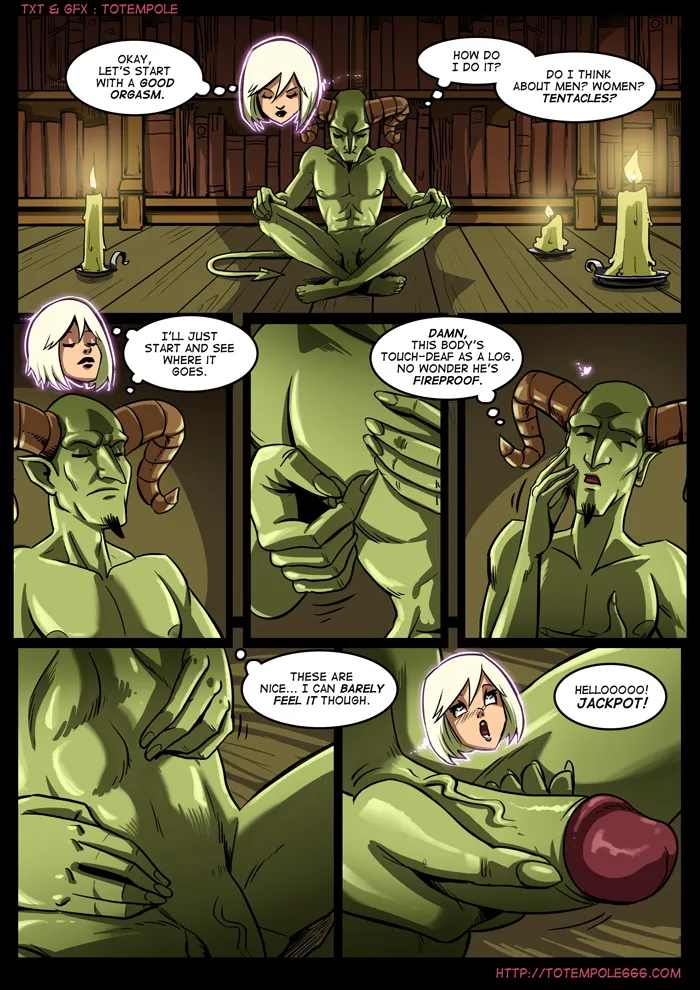 The Cummoner - 6 . The Cummoner - Chapter 6 - The Lefts And Rites [Totempole] - Page 9