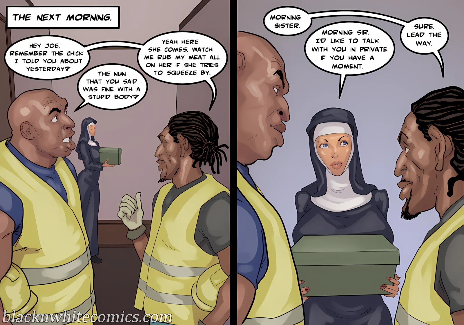 Black Devotion [BlackNWhiteComics] - 1 . Black Devotion - Chapter 1 - Page 17