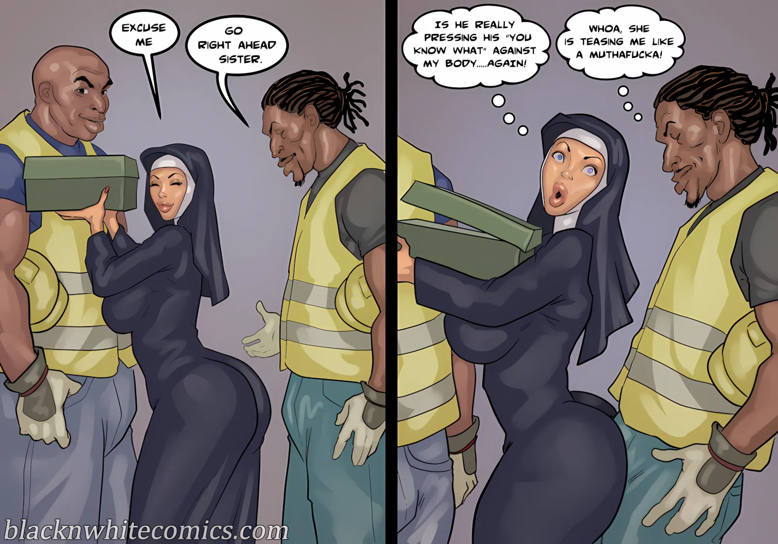 Black Devotion [BlackNWhiteComics] - 1 . Black Devotion - Chapter 1 - Page 18