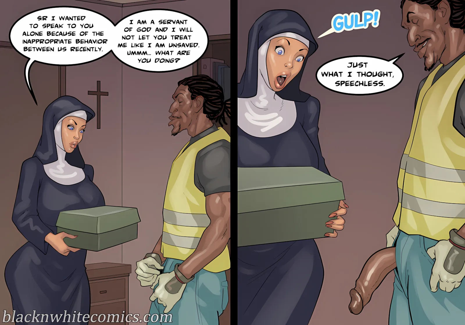 Black Devotion [BlackNWhiteComics] - 1 . Black Devotion - Chapter 1 - Page 19