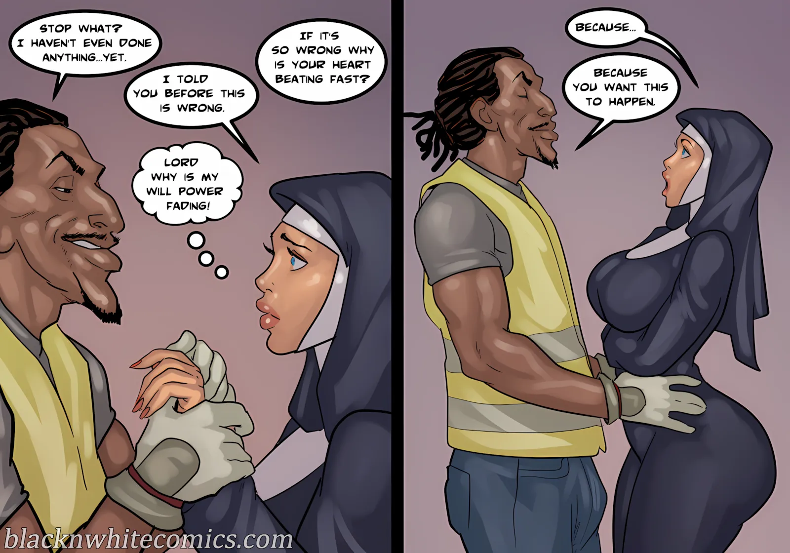 Black Devotion [BlackNWhiteComics] - 1 . Black Devotion - Chapter 1 - Page 40
