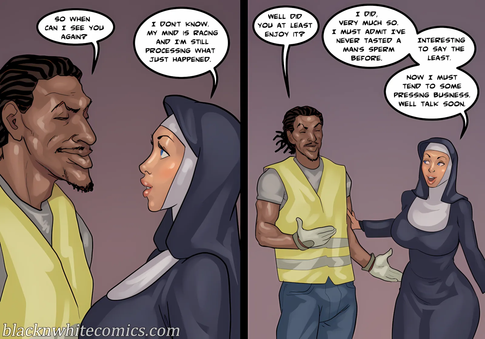 Black Devotion [BlackNWhiteComics] - 1 . Black Devotion - Chapter 1 - Page 49