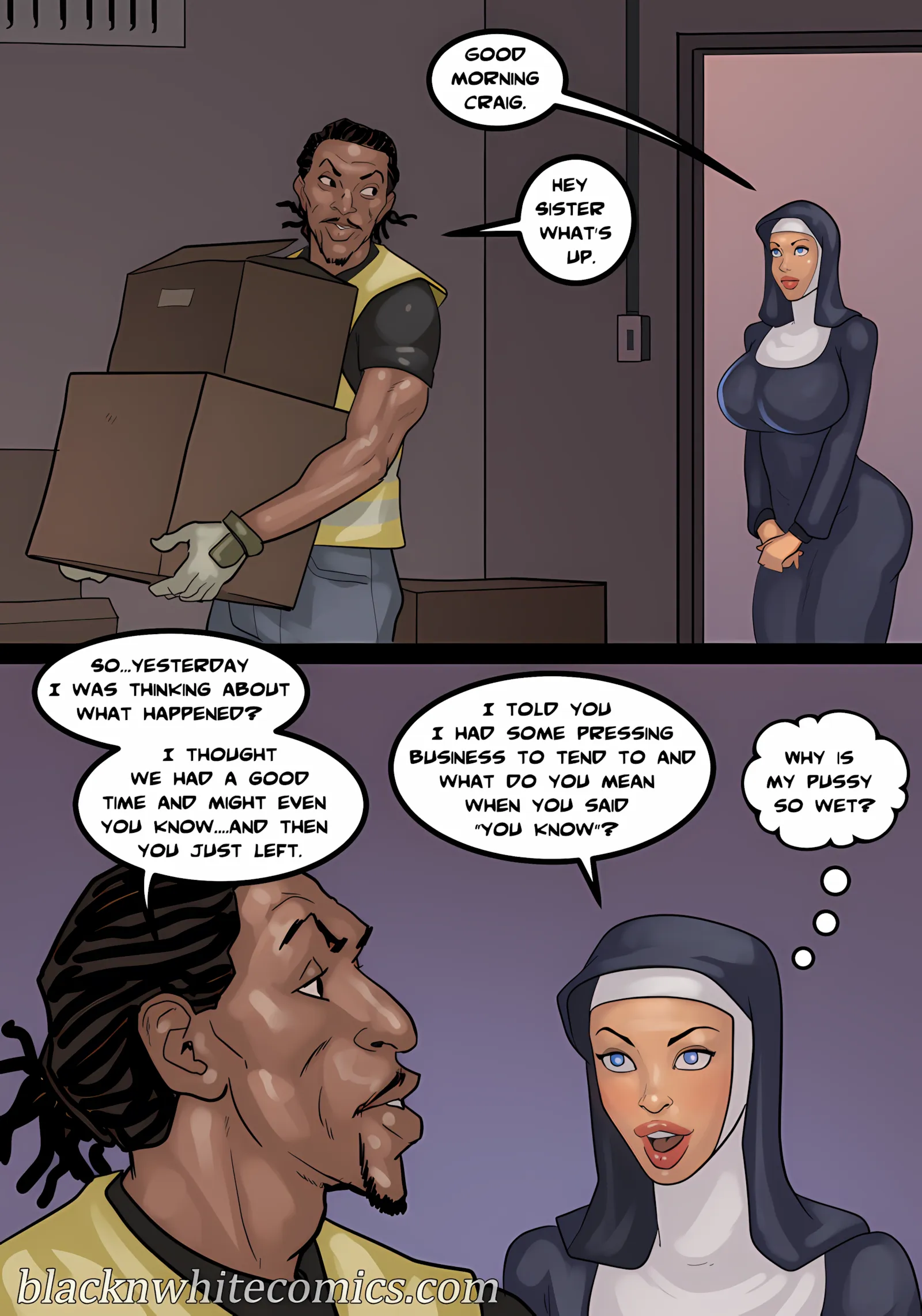 Black Devotion [BlackNWhiteComics] - 1 . Black Devotion - Chapter 1 - Page 53