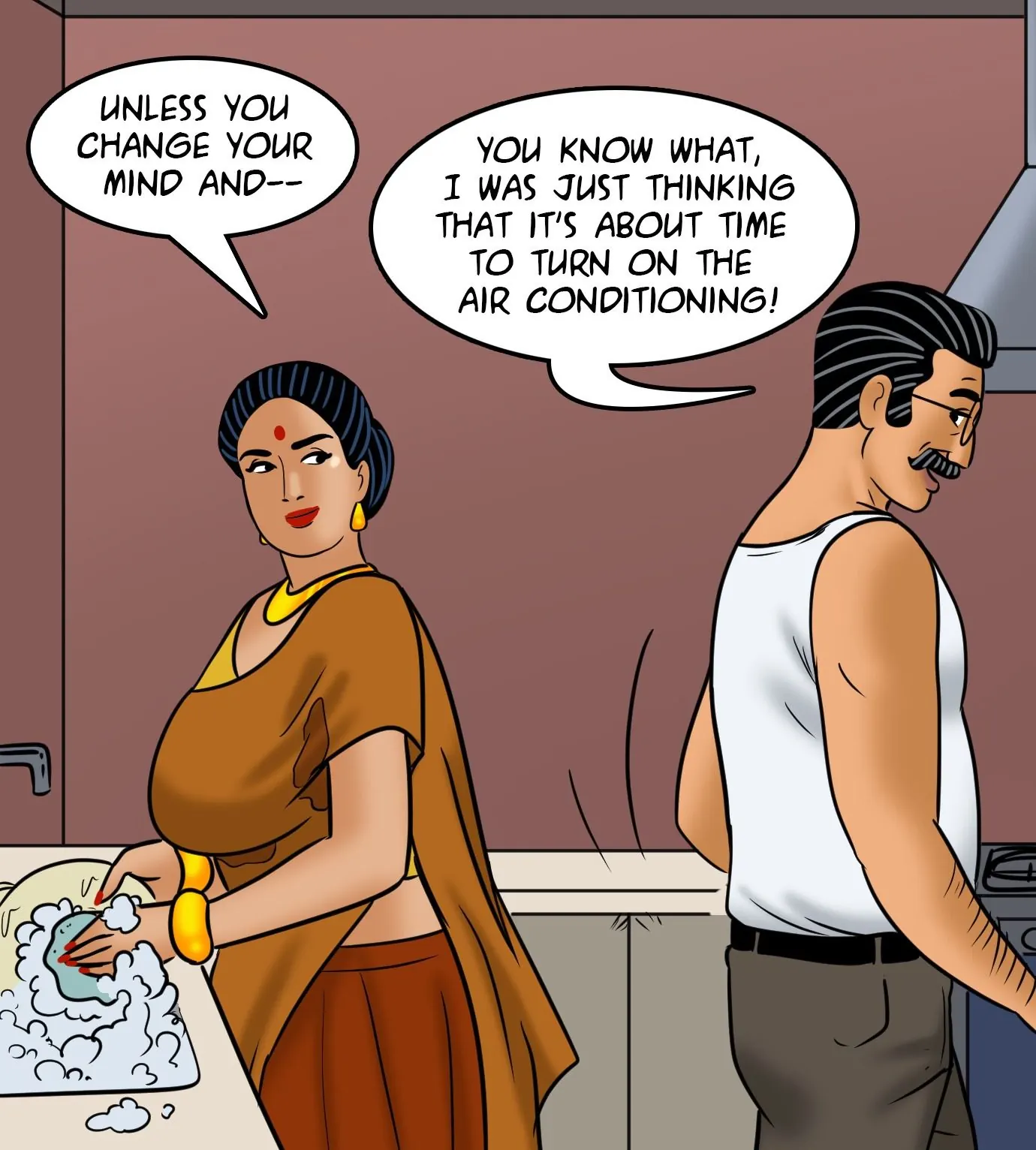 Velamma All Episodes Comics - 113 . Velamma - Episode 113 - Hot And Bothered - Page 9