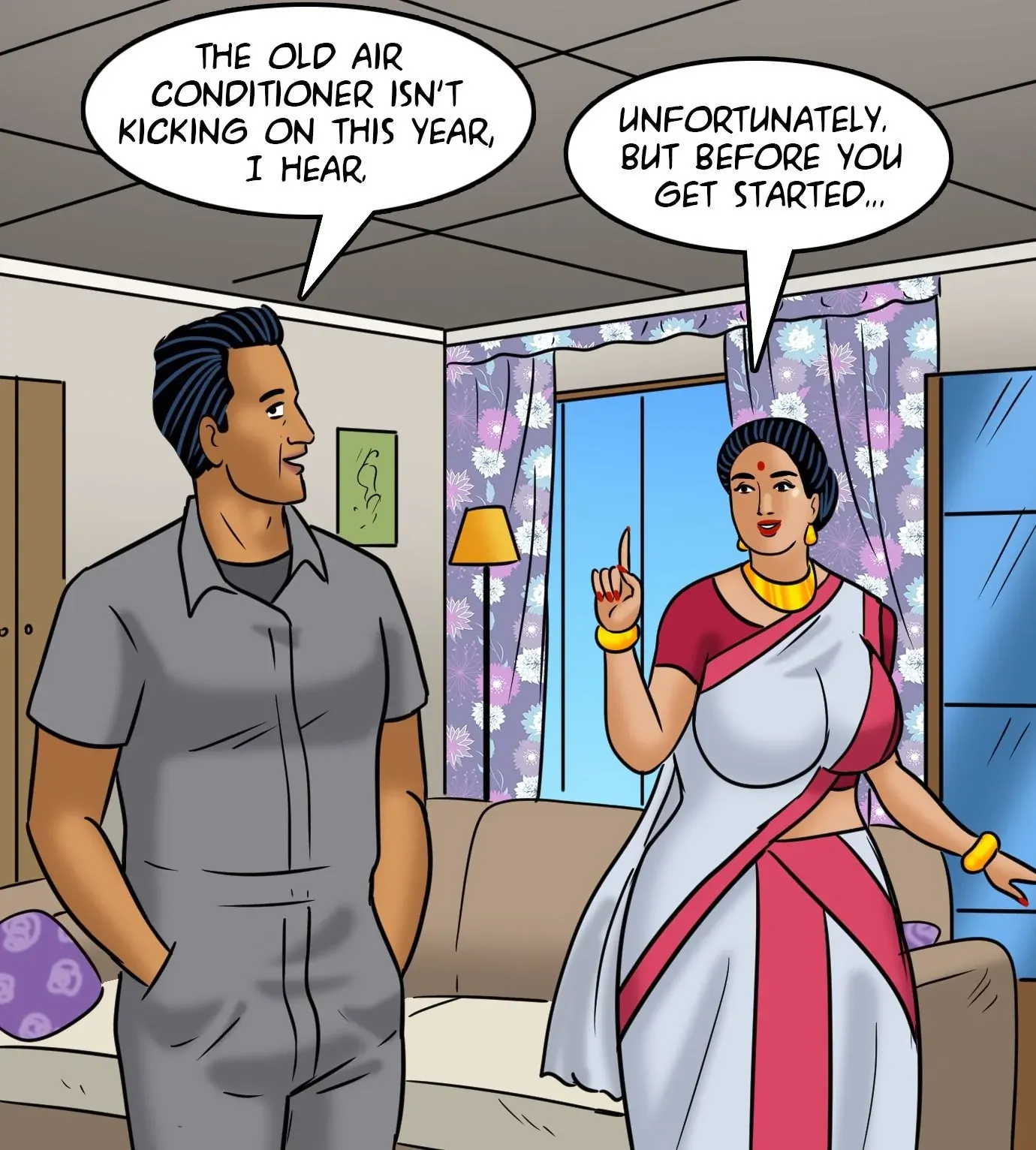Velamma All Episodes Comics - 113 . Velamma - Episode 113 - Hot And Bothered - Page 44
