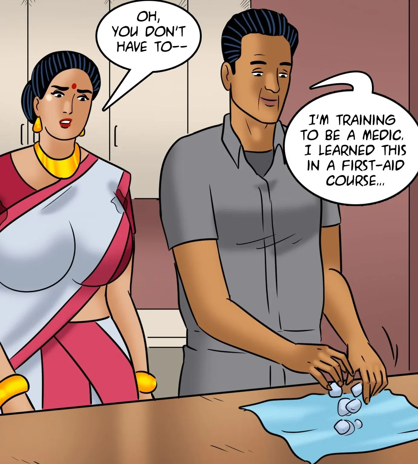 Velamma All Episodes Comics - 113 . Velamma - Episode 113 - Hot And Bothered - Page 55