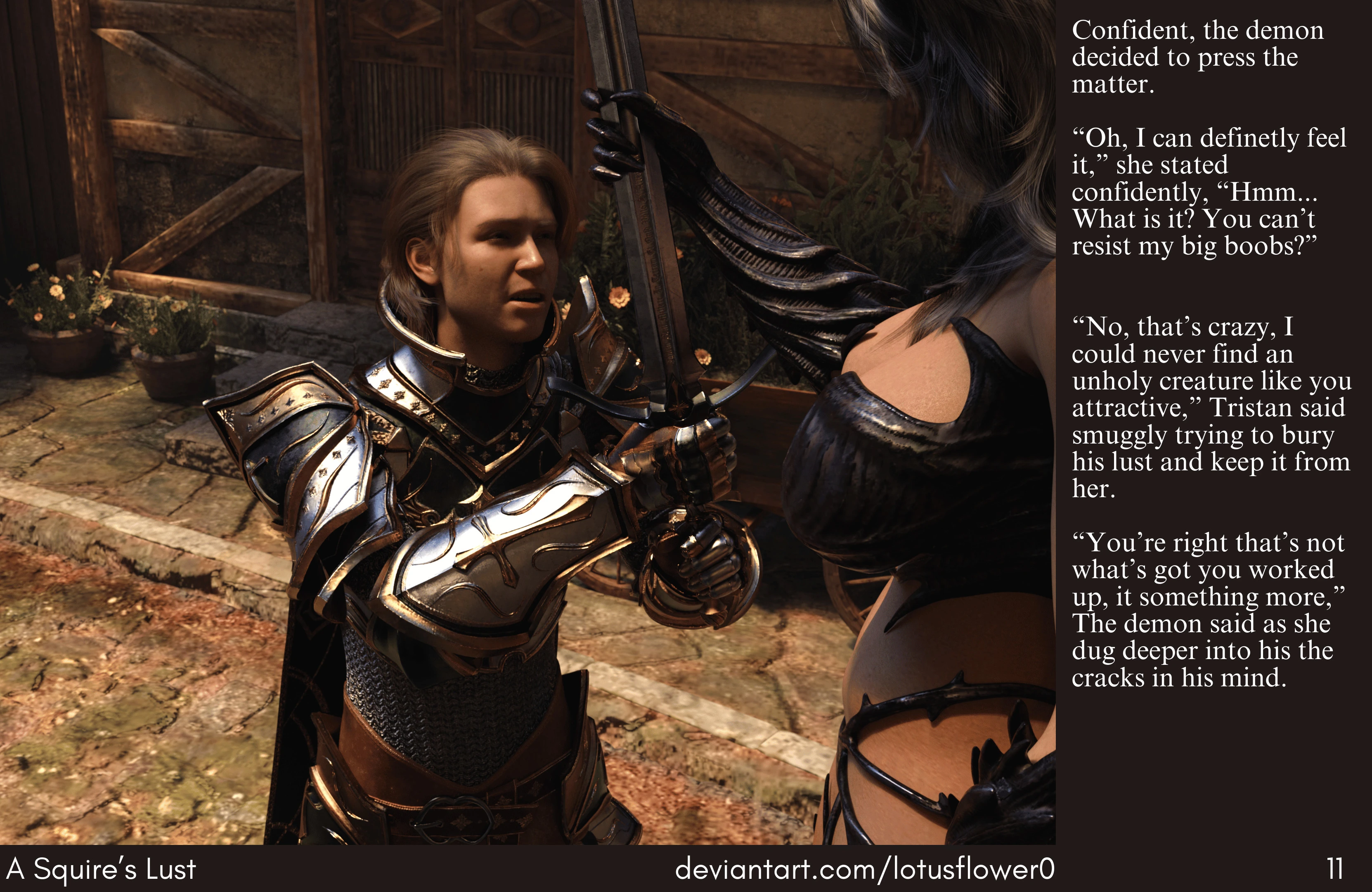 A Squire’s Lust [LotusFlower0] - 1. A Squire's Lust - Page 12