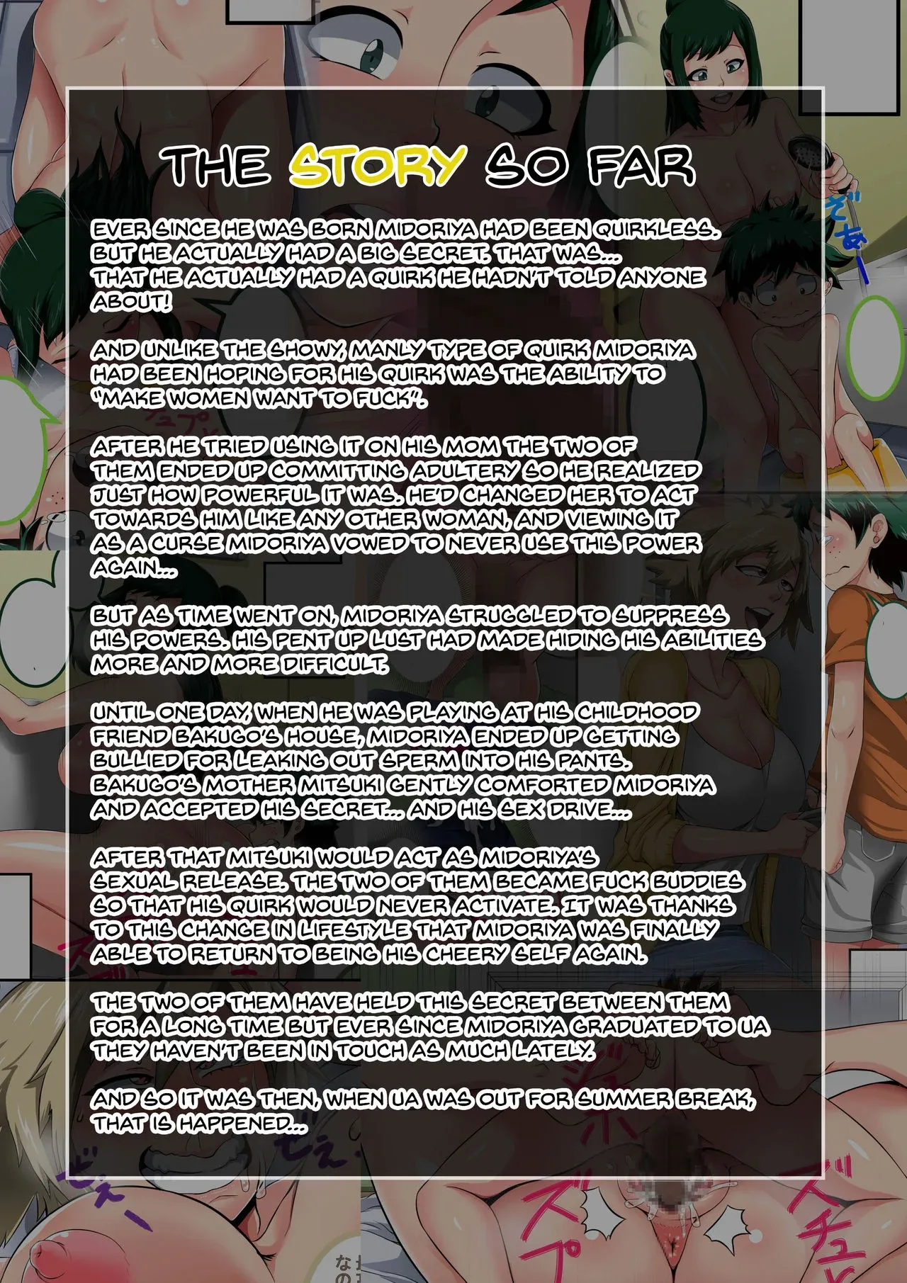 My Harem Academia (Boku No Hero Academia) - 7.1 . My Harem Academia Bakugou Mama to no Natsuyasumi Zenpen - Chapter 7 - Page 2