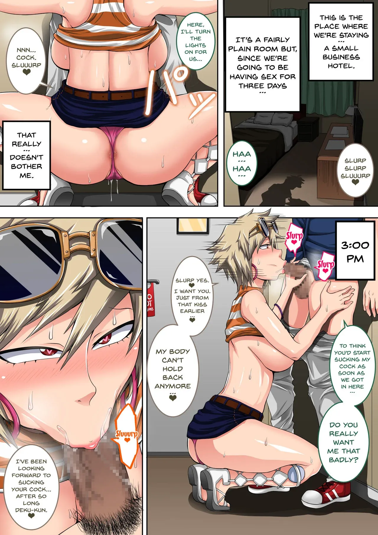 My Harem Academia (Boku No Hero Academia) - 7.1 . My Harem Academia Bakugou Mama to no Natsuyasumi Zenpen - Chapter 7 - Page 6
