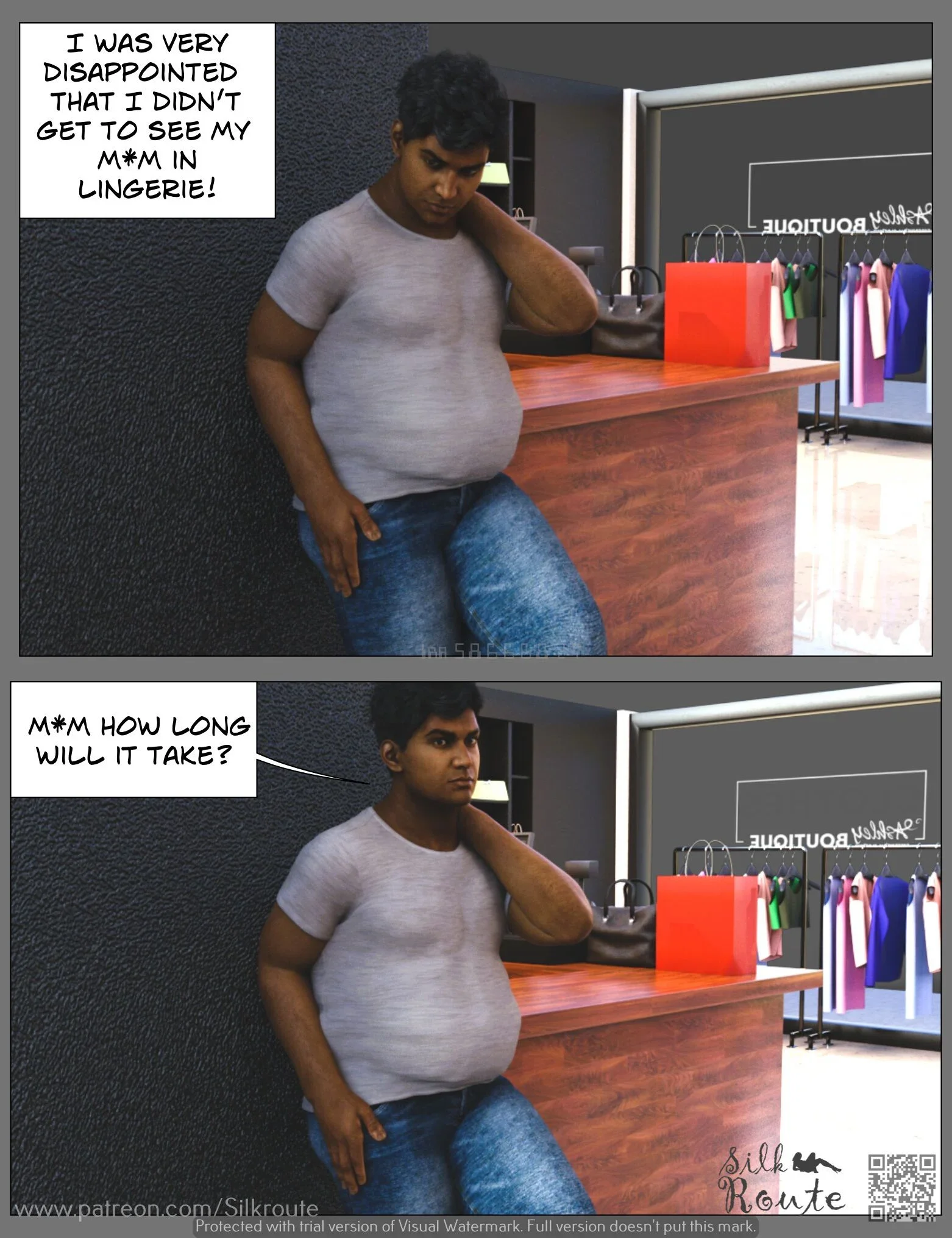 Rani Aunty [Indian Porn] - 3.2 . Rani Aunty - The V - 2 - Chapter 3.2 [Silk Route] - Page 9