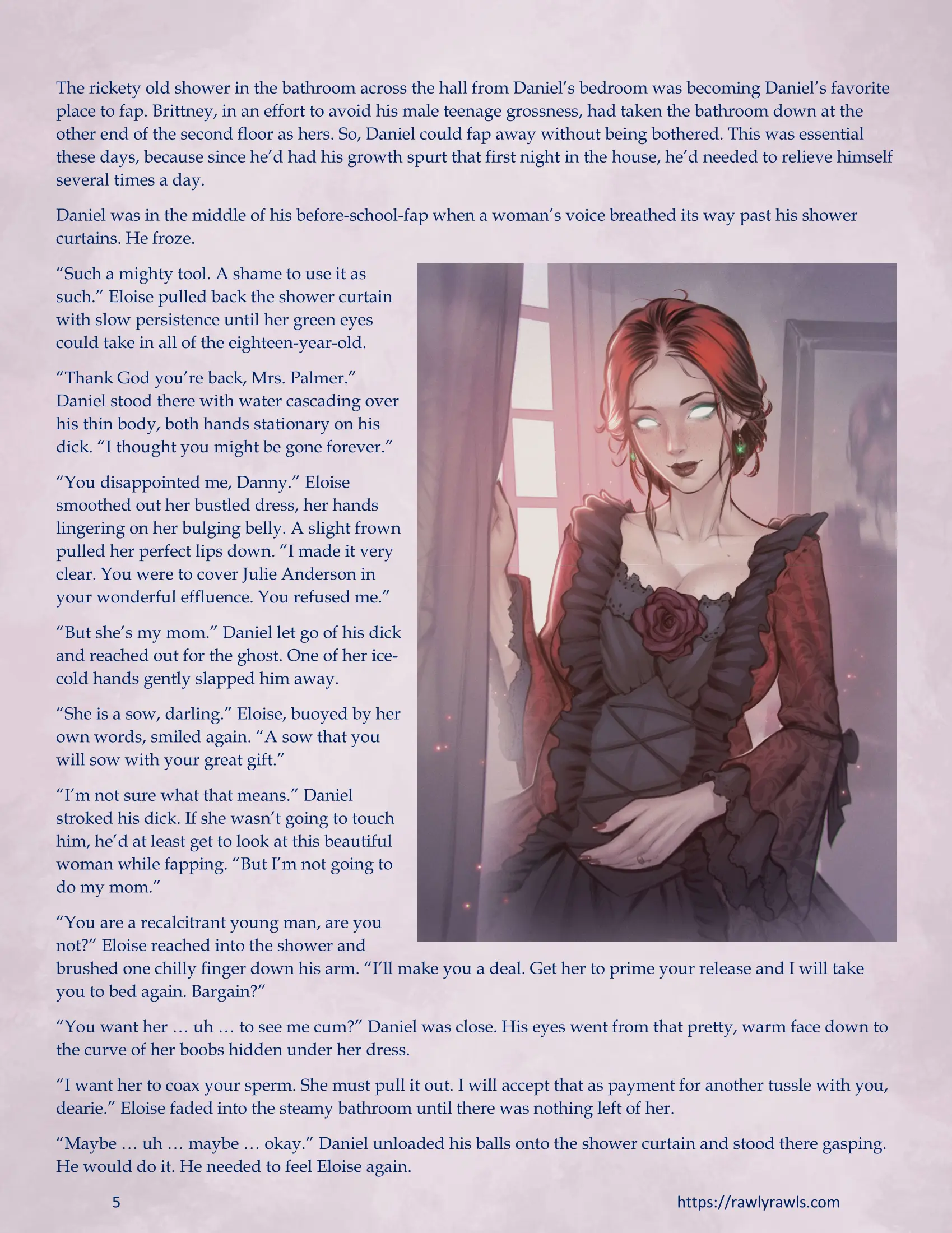 The Haunting Of Palmer Mansion [RawlyRawls] - 2.2 . The Haunting Of Palmer Mansion - Chapter 2 Part 2 [TenderMindd ] - Page 5