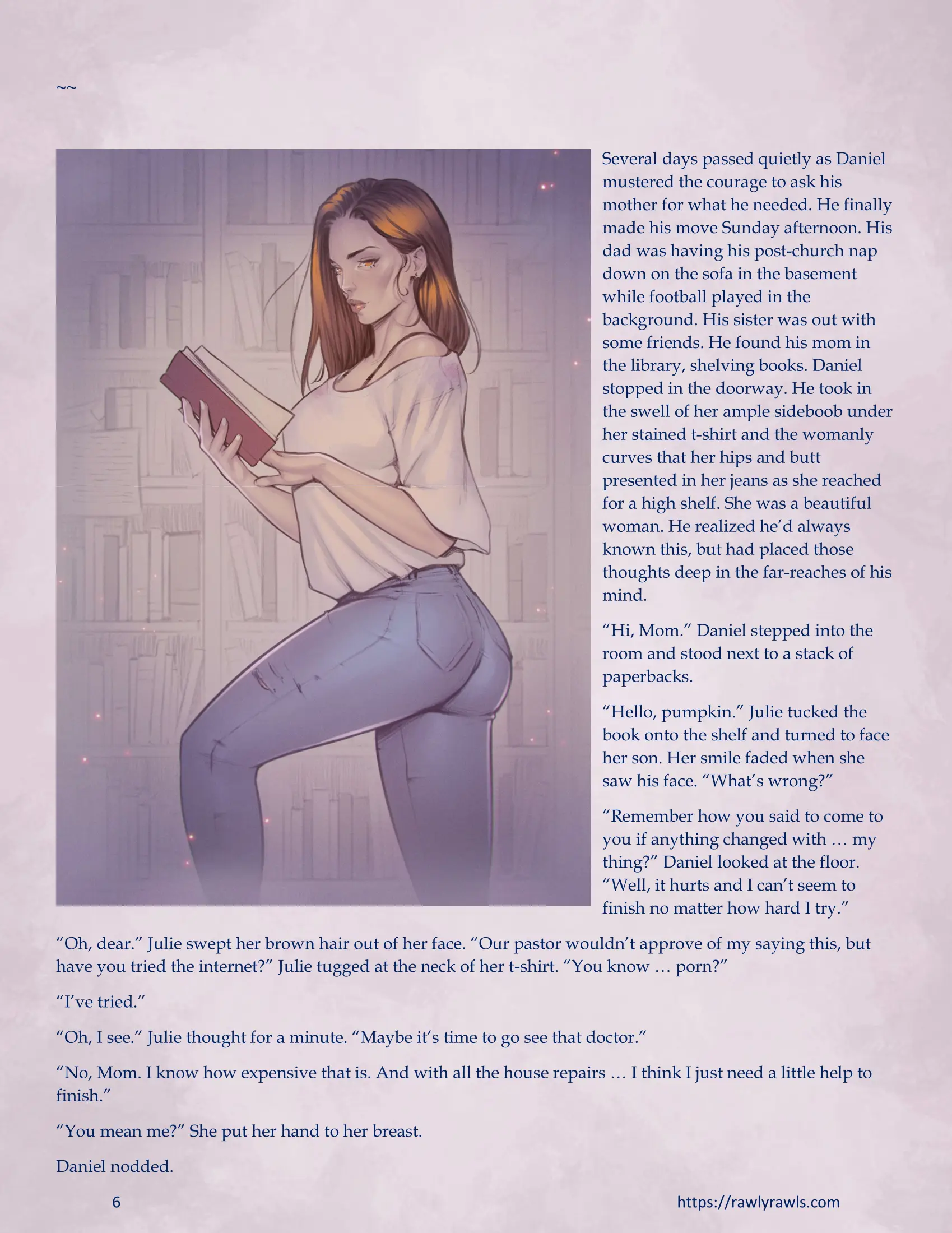The Haunting Of Palmer Mansion [RawlyRawls] - 2.2 . The Haunting Of Palmer Mansion - Chapter 2 Part 2 [TenderMindd ] - Page 6