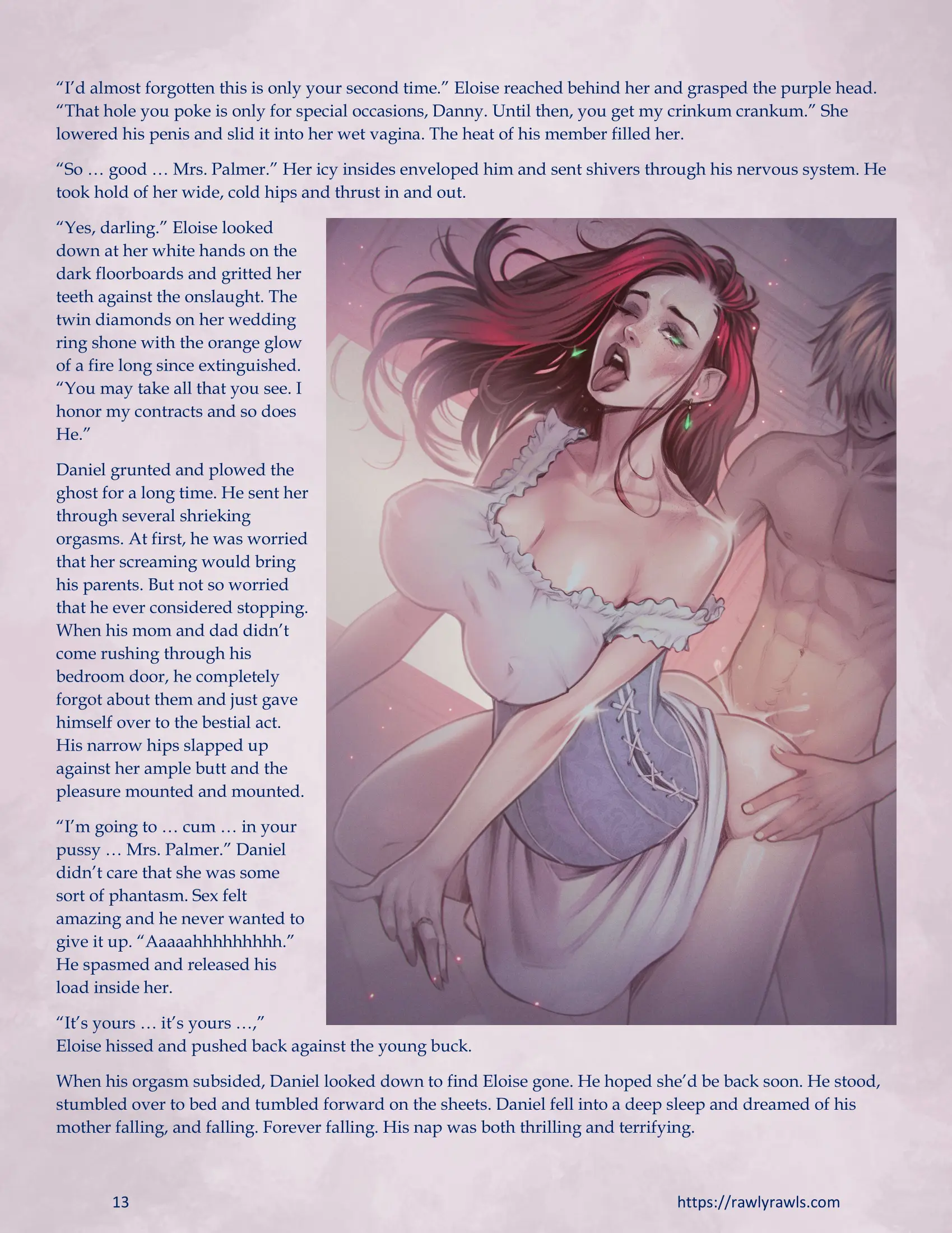 The Haunting Of Palmer Mansion [RawlyRawls] - 2.2 . The Haunting Of Palmer Mansion - Chapter 2 Part 2 [TenderMindd ] - Page 13