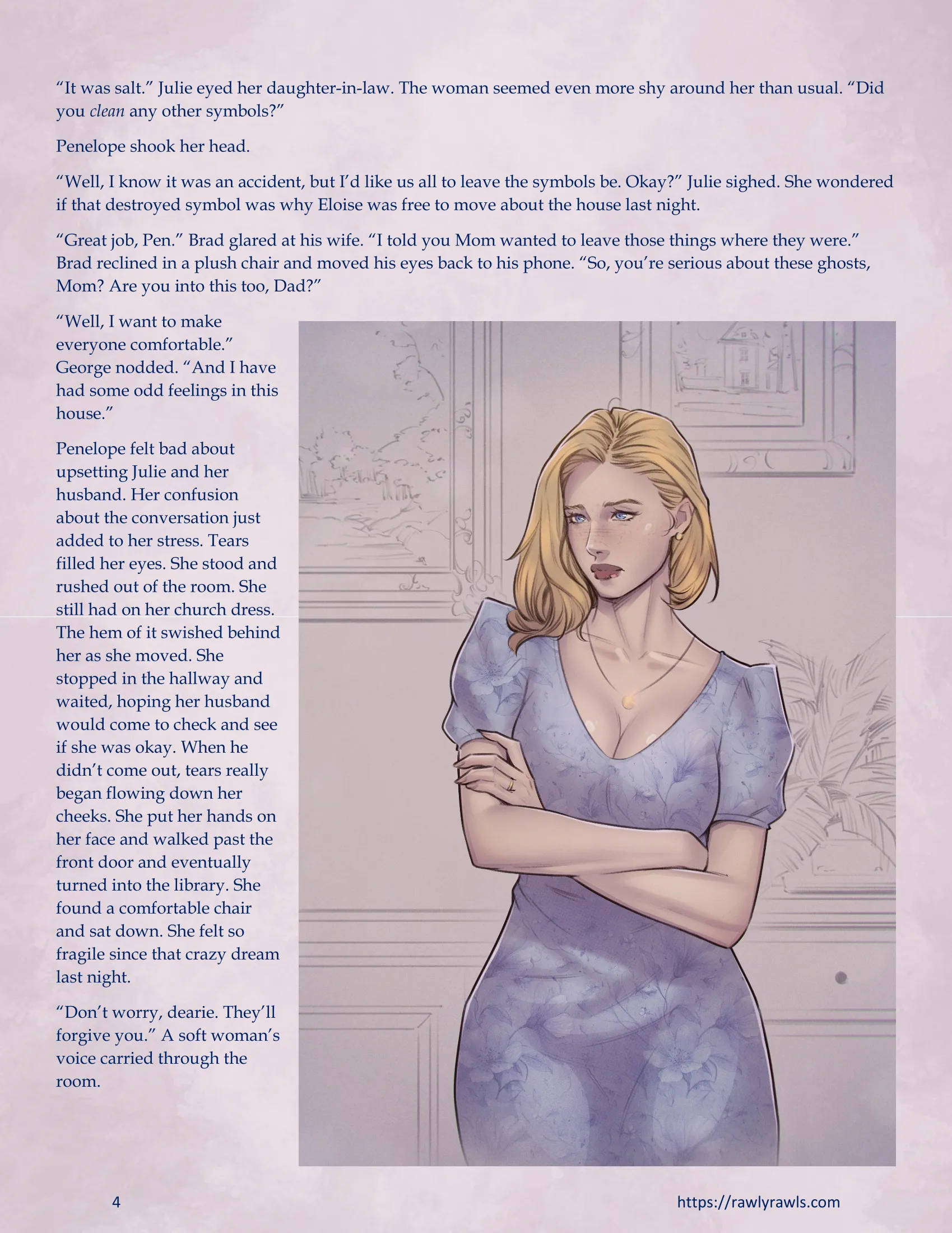 The Haunting Of Palmer Mansion [RawlyRawls] - 7.3 . The Haunting Of Palmer Mansion - Chapter 7 Part 3 [TenderMindd ] - Page 4