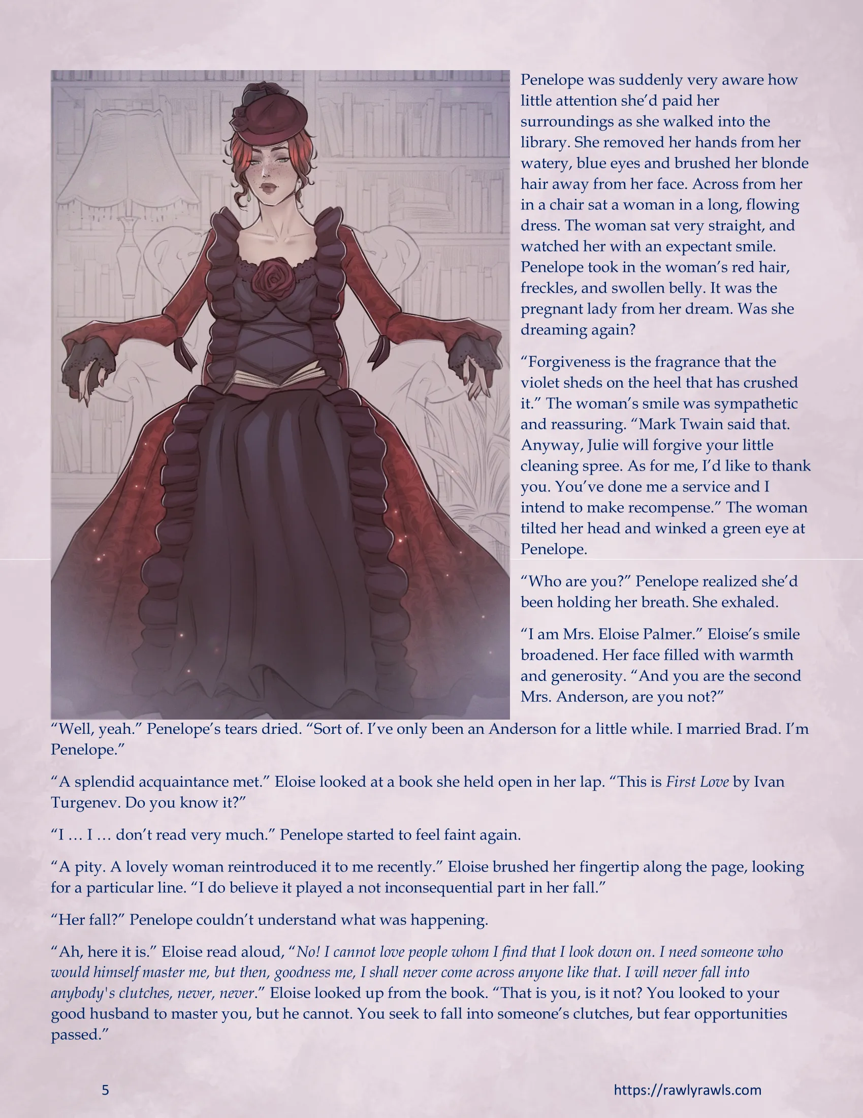 The Haunting Of Palmer Mansion [RawlyRawls] - 7.3 . The Haunting Of Palmer Mansion - Chapter 7 Part 3 [TenderMindd ] - Page 5
