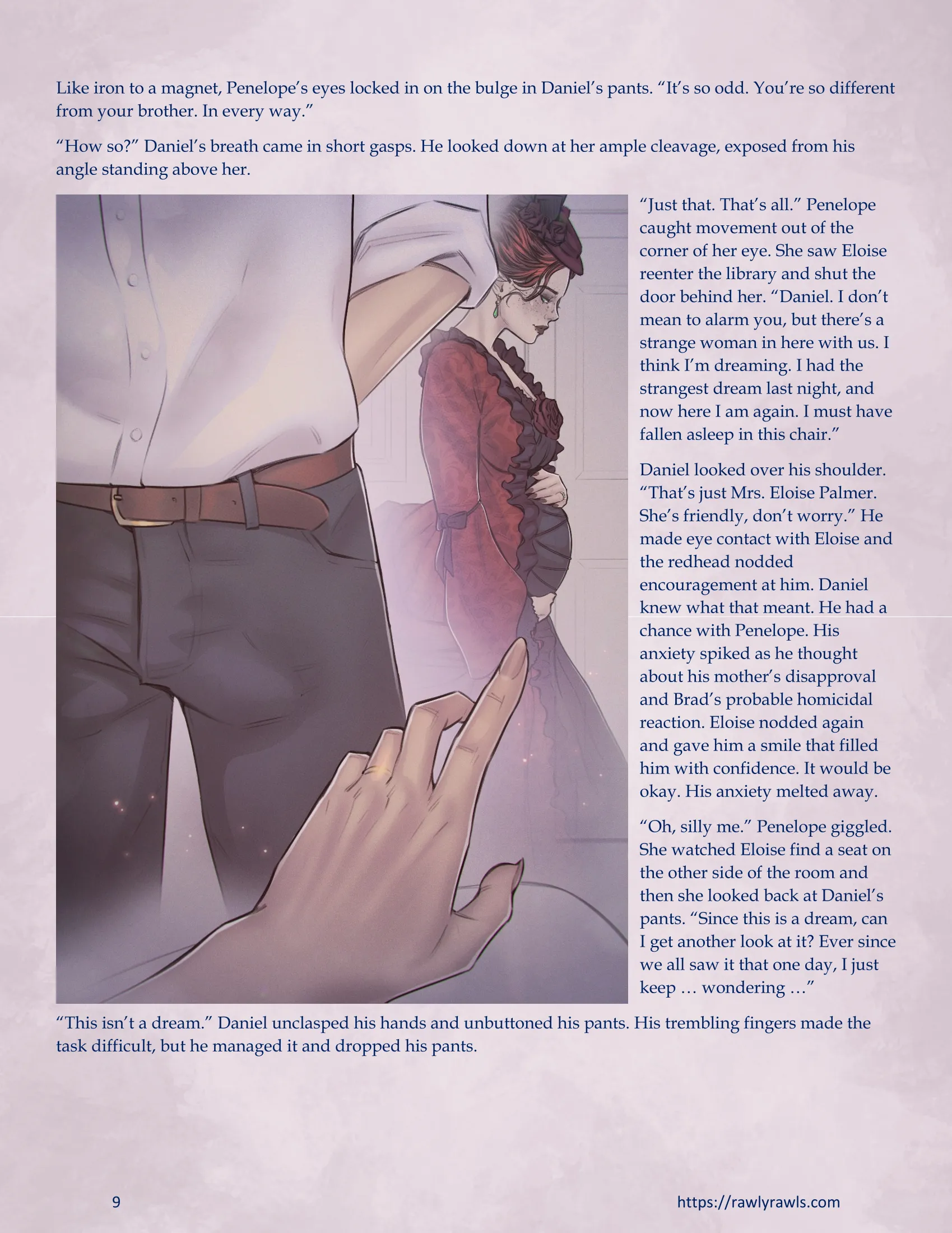 The Haunting Of Palmer Mansion [RawlyRawls] - 7.3 . The Haunting Of Palmer Mansion - Chapter 7 Part 3 [TenderMindd ] - Page 9