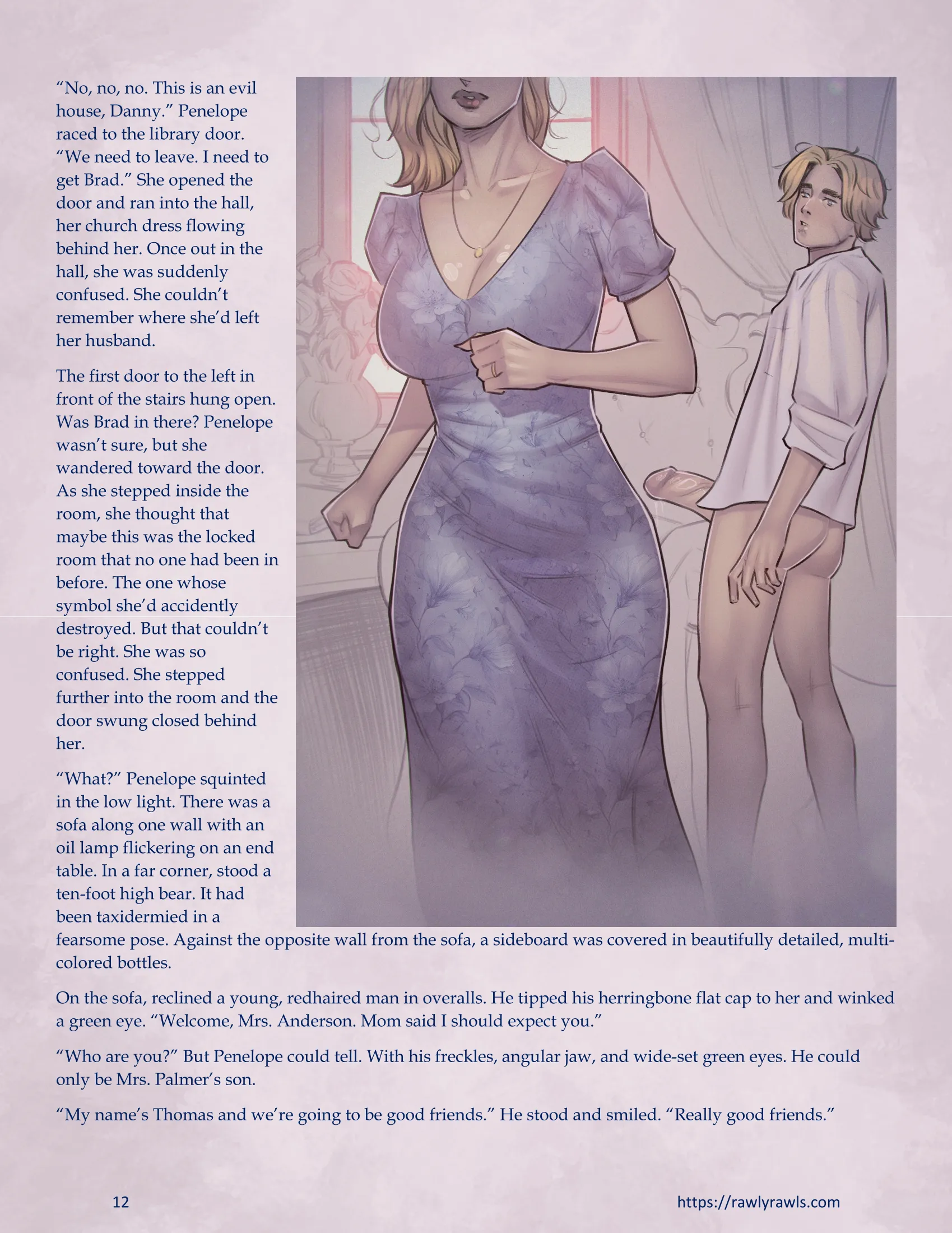 The Haunting Of Palmer Mansion [RawlyRawls] - 7.3 . The Haunting Of Palmer Mansion - Chapter 7 Part 3 [TenderMindd ] - Page 12