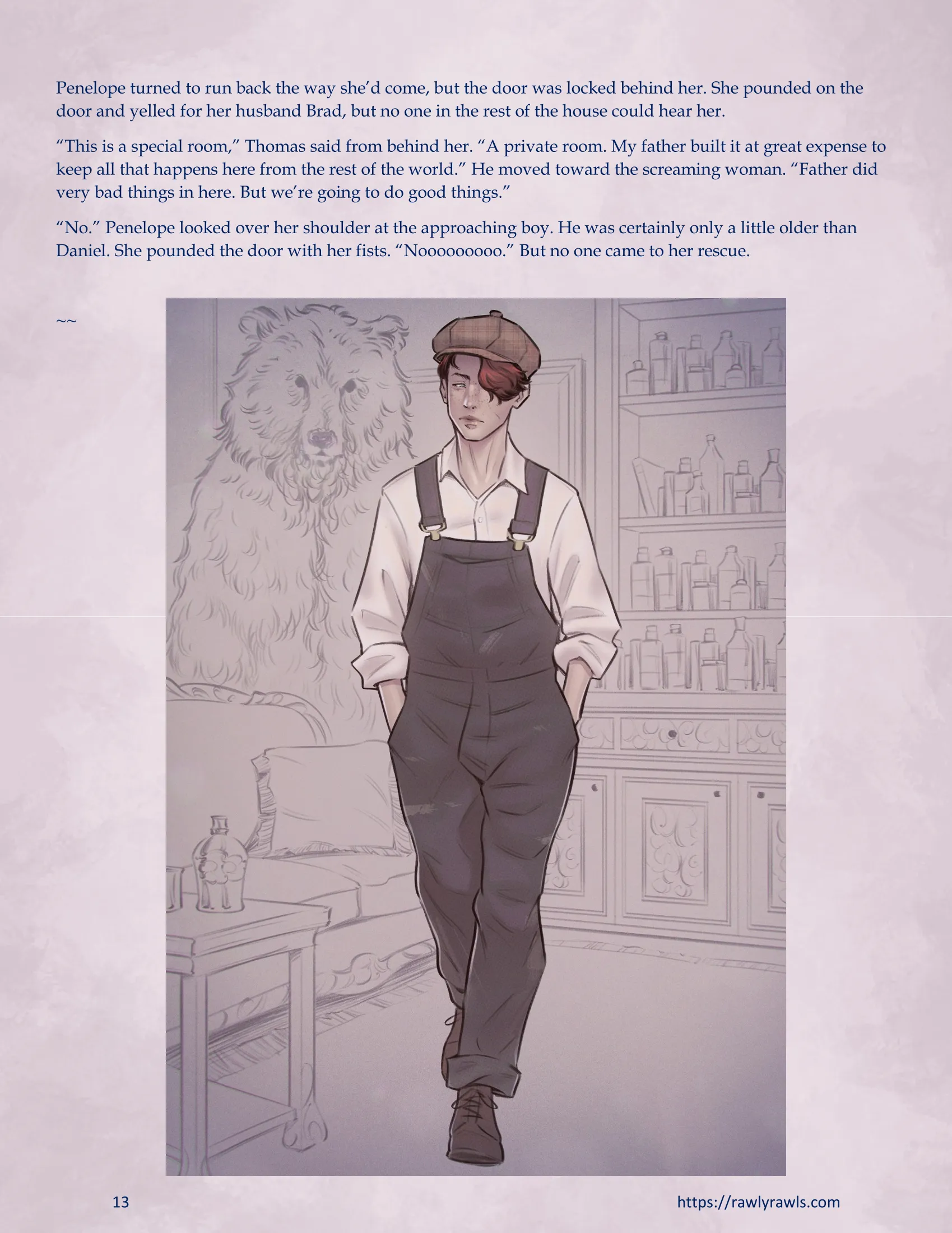 The Haunting Of Palmer Mansion [RawlyRawls] - 7.3 . The Haunting Of Palmer Mansion - Chapter 7 Part 3 [TenderMindd ] - Page 13