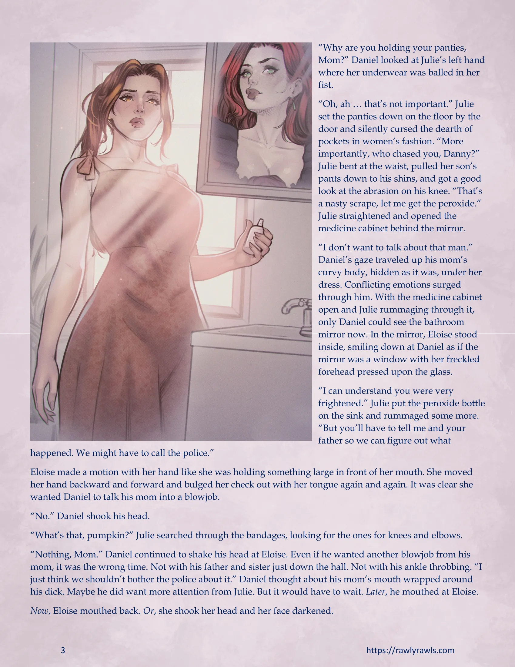 The Haunting Of Palmer Mansion [RawlyRawls] - 5.2 . The Haunting Of Palmer Mansion - Chapter 5 Part 2 [TenderMindd ] - Page 3