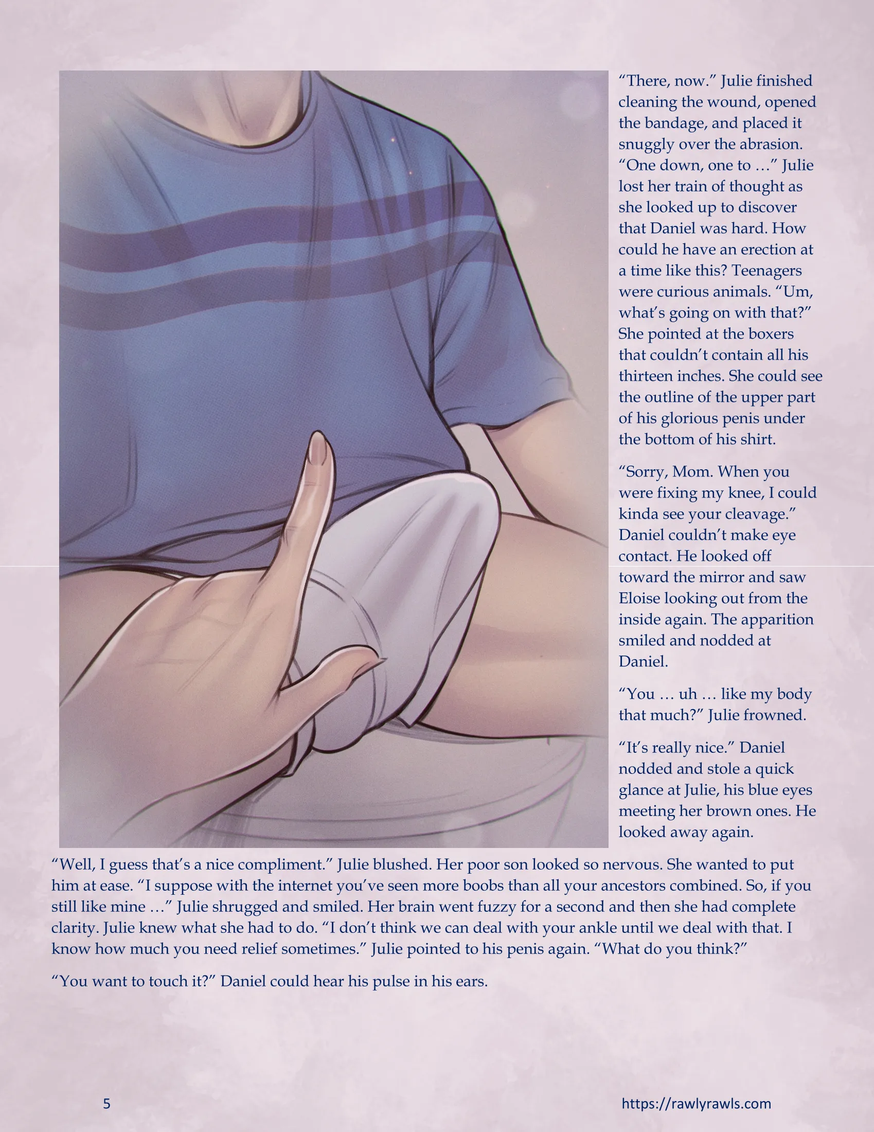 The Haunting Of Palmer Mansion [RawlyRawls] - 5.2 . The Haunting Of Palmer Mansion - Chapter 5 Part 2 [TenderMindd ] - Page 5