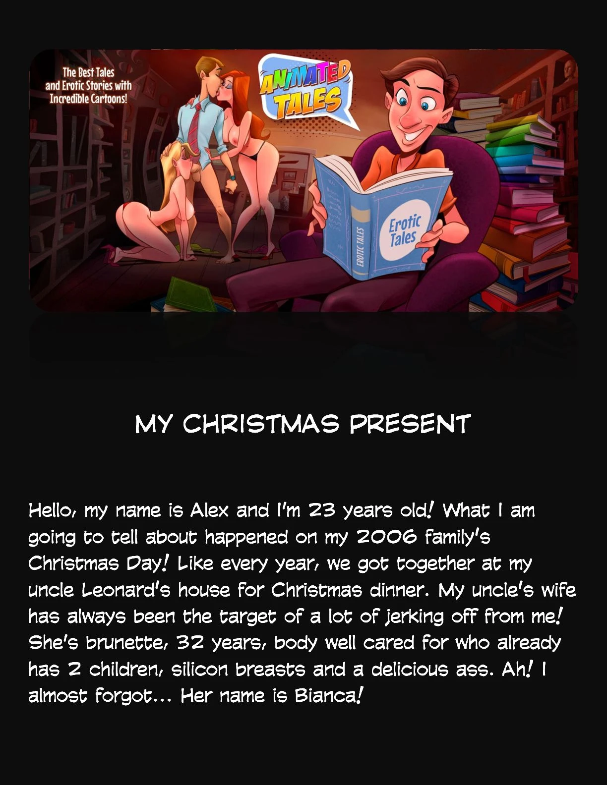 Animated Tales [WC | TF] - MY CHRISTMAS PRESENT - Page 1