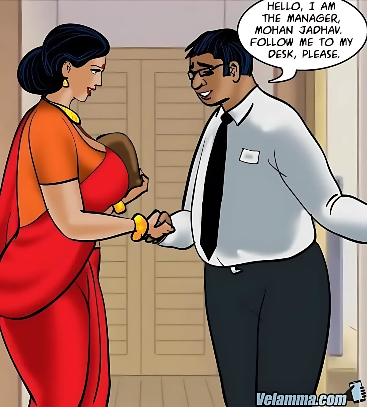Velamma All Episodes Comics - 65 . Velamma - Episode 65 - Trapped In A Bank Vault - Page 5