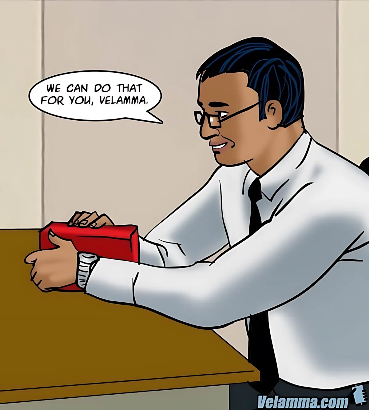 Velamma All Episodes Comics - 65 . Velamma - Episode 65 - Trapped In A Bank Vault - Page 8