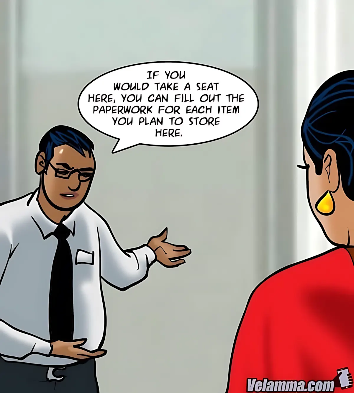 Velamma All Episodes Comics - 65 . Velamma - Episode 65 - Trapped In A Bank Vault - Page 11