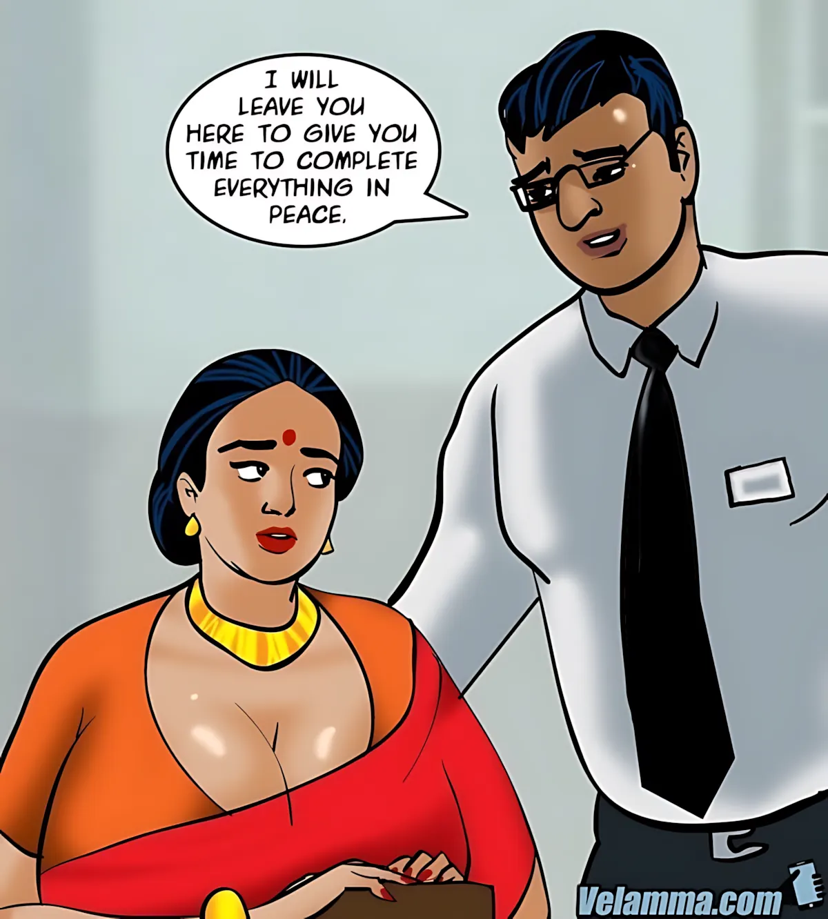 Velamma All Episodes Comics - 65 . Velamma - Episode 65 - Trapped In A Bank Vault - Page 12