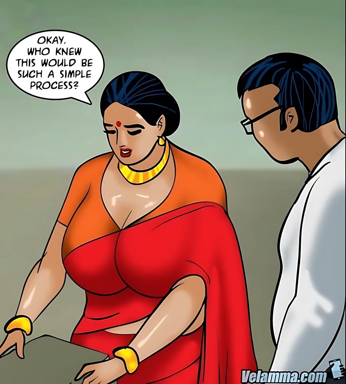 Velamma All Episodes Comics - 65 . Velamma - Episode 65 - Trapped In A Bank Vault - Page 26