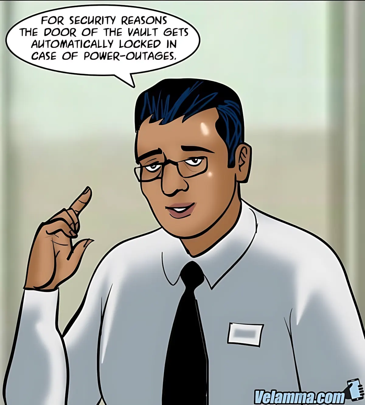 Velamma All Episodes Comics - 65 . Velamma - Episode 65 - Trapped In A Bank Vault - Page 37