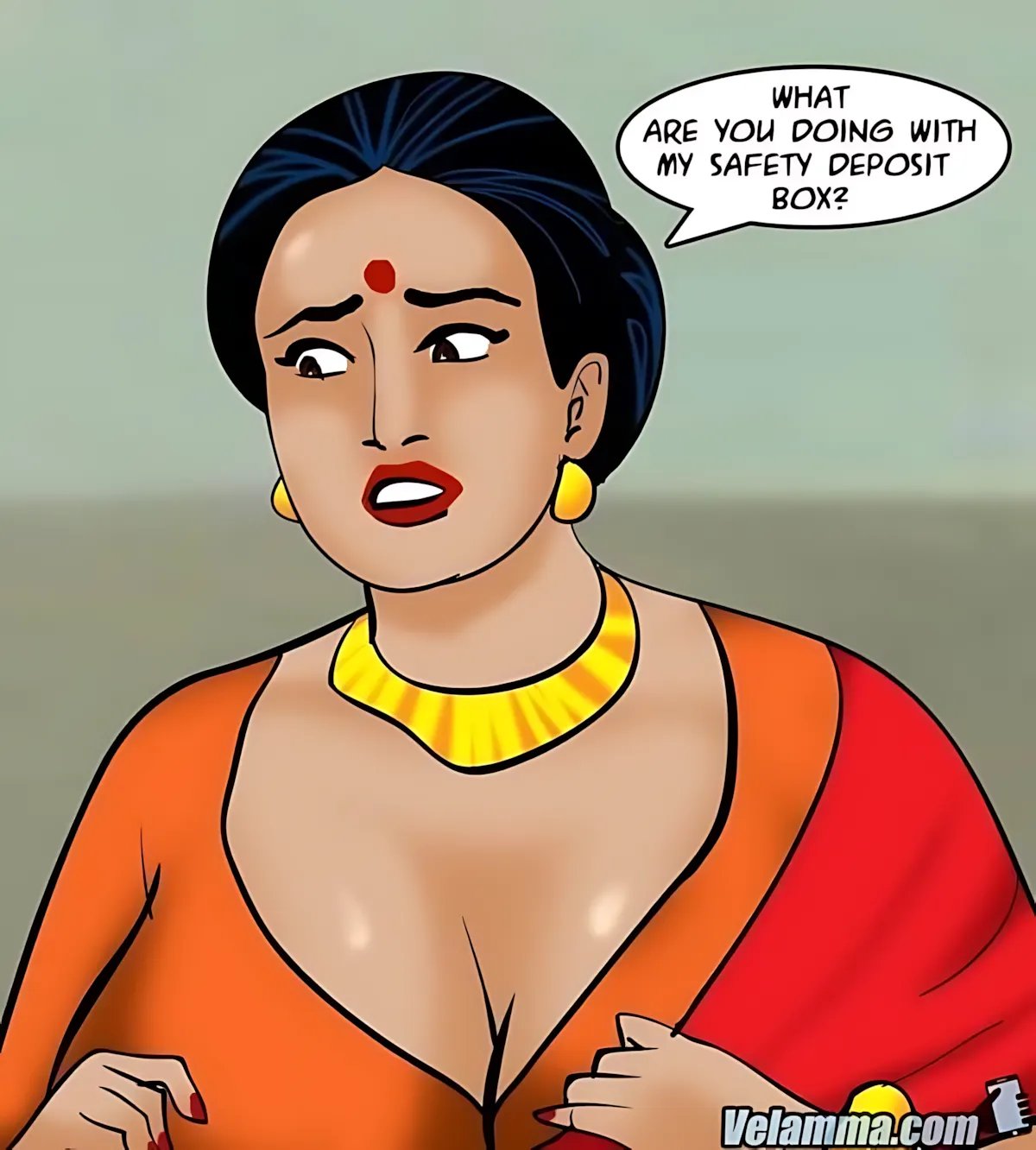 Velamma All Episodes Comics - 65 . Velamma - Episode 65 - Trapped In A Bank Vault - Page 40