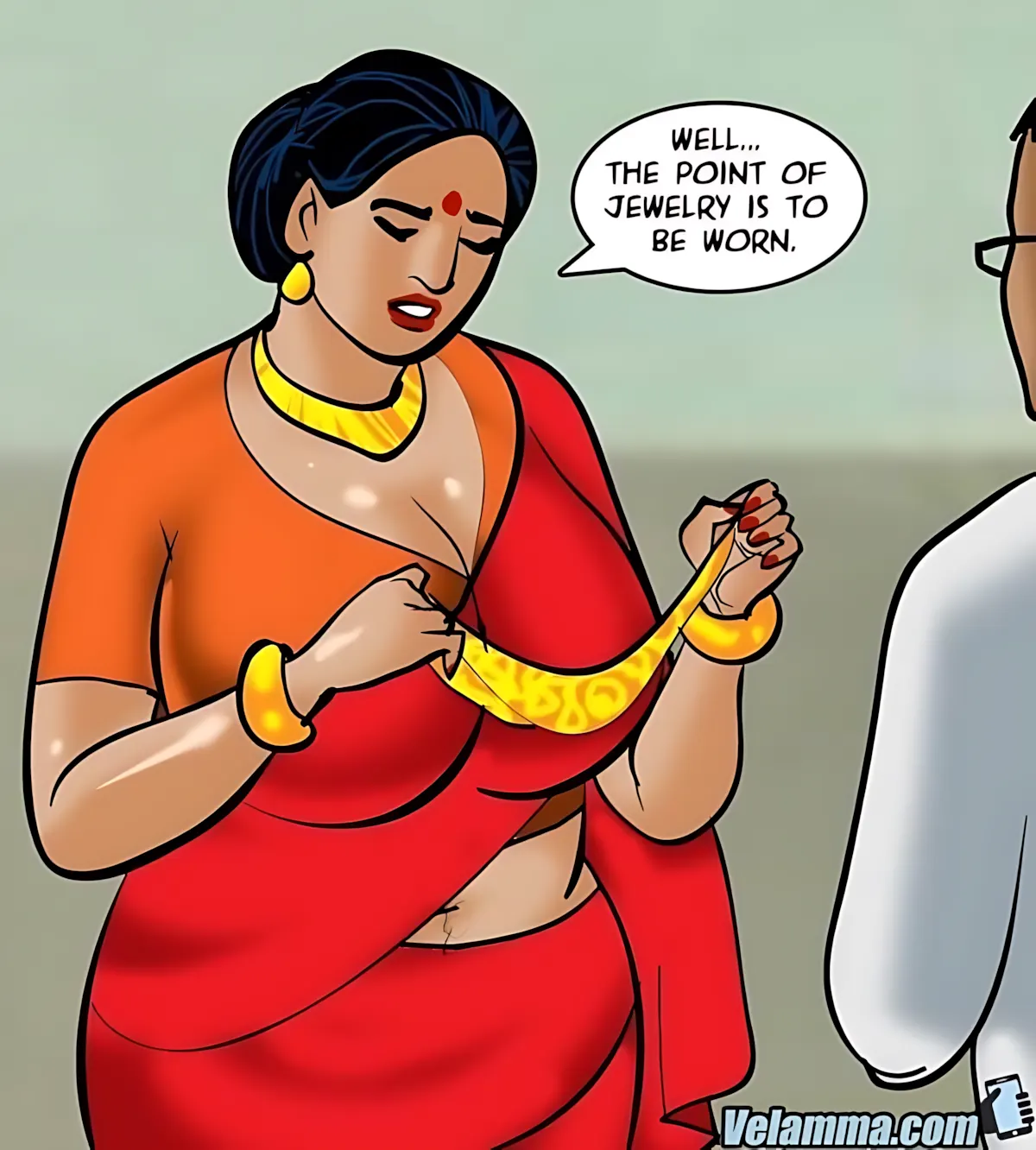 Velamma All Episodes Comics - 65 . Velamma - Episode 65 - Trapped In A Bank Vault - Page 47