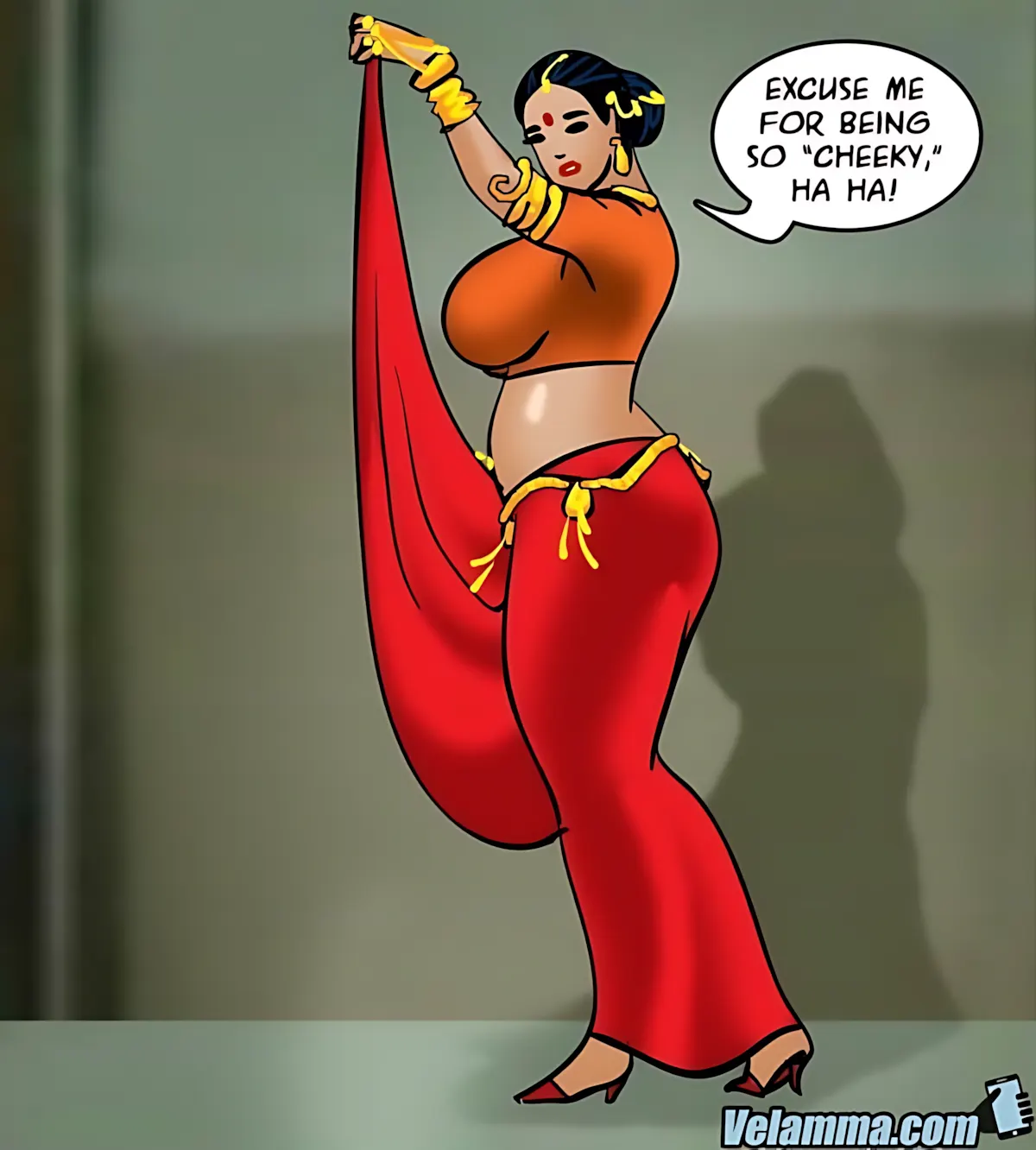 Velamma All Episodes Comics - 65 . Velamma - Episode 65 - Trapped In A Bank Vault - Page 59