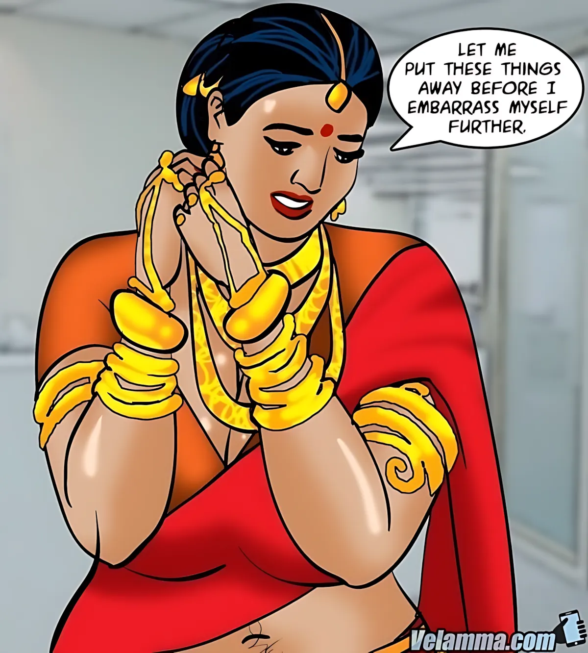 Velamma All Episodes Comics - 65 . Velamma - Episode 65 - Trapped In A Bank Vault - Page 62