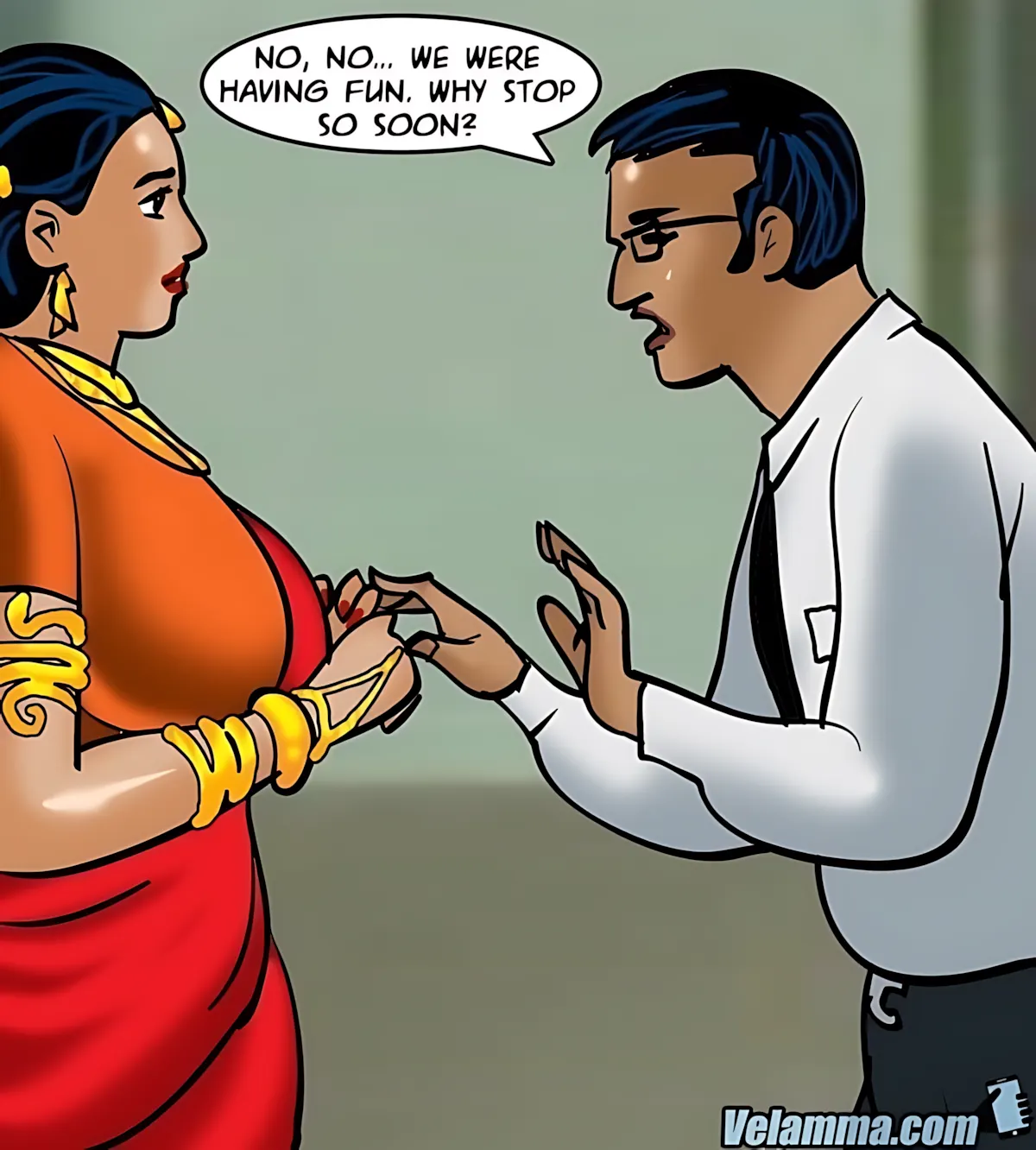 Velamma All Episodes Comics - 65 . Velamma - Episode 65 - Trapped In A Bank Vault - Page 63
