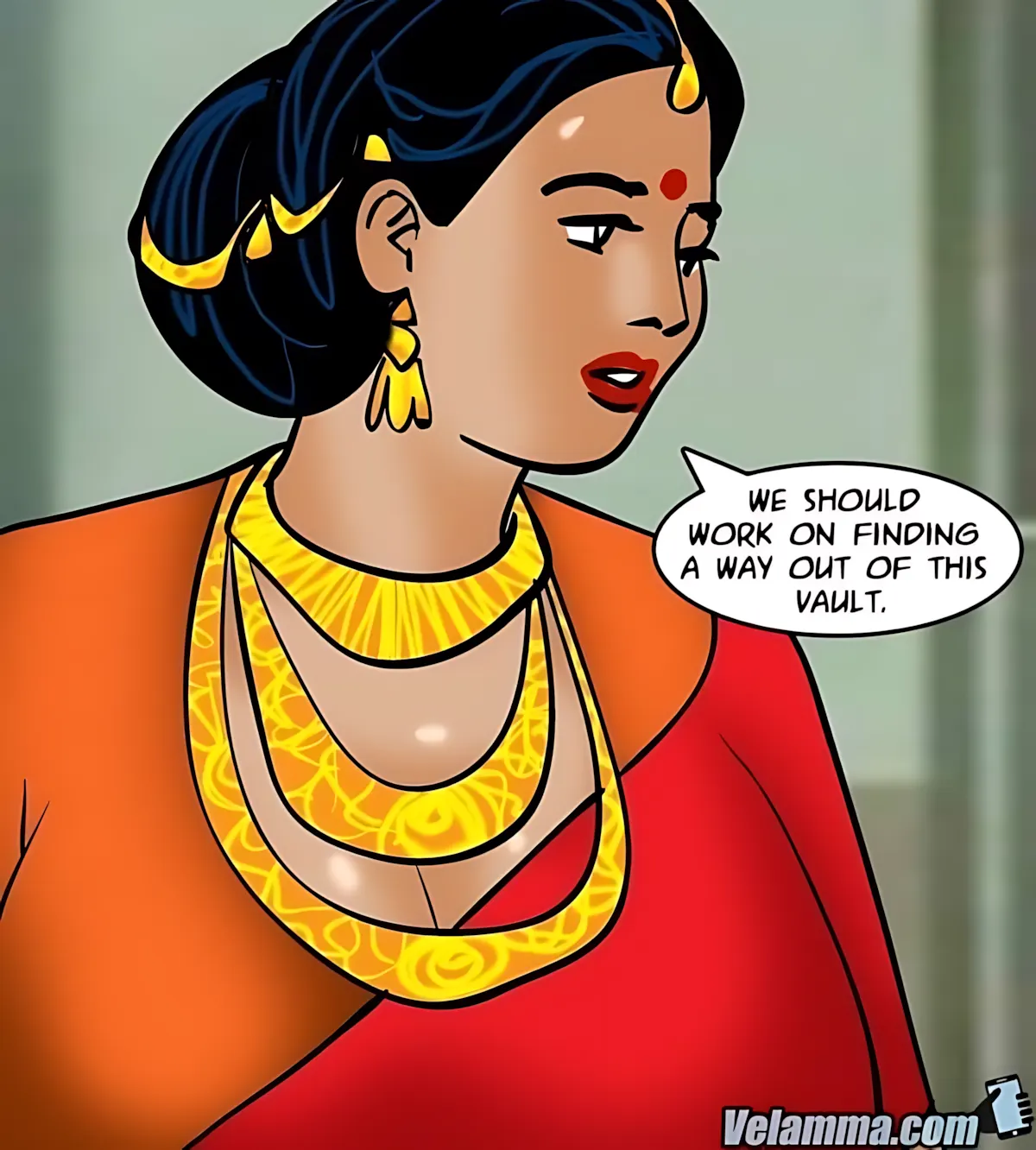 Velamma All Episodes Comics - 65 . Velamma - Episode 65 - Trapped In A Bank Vault - Page 64