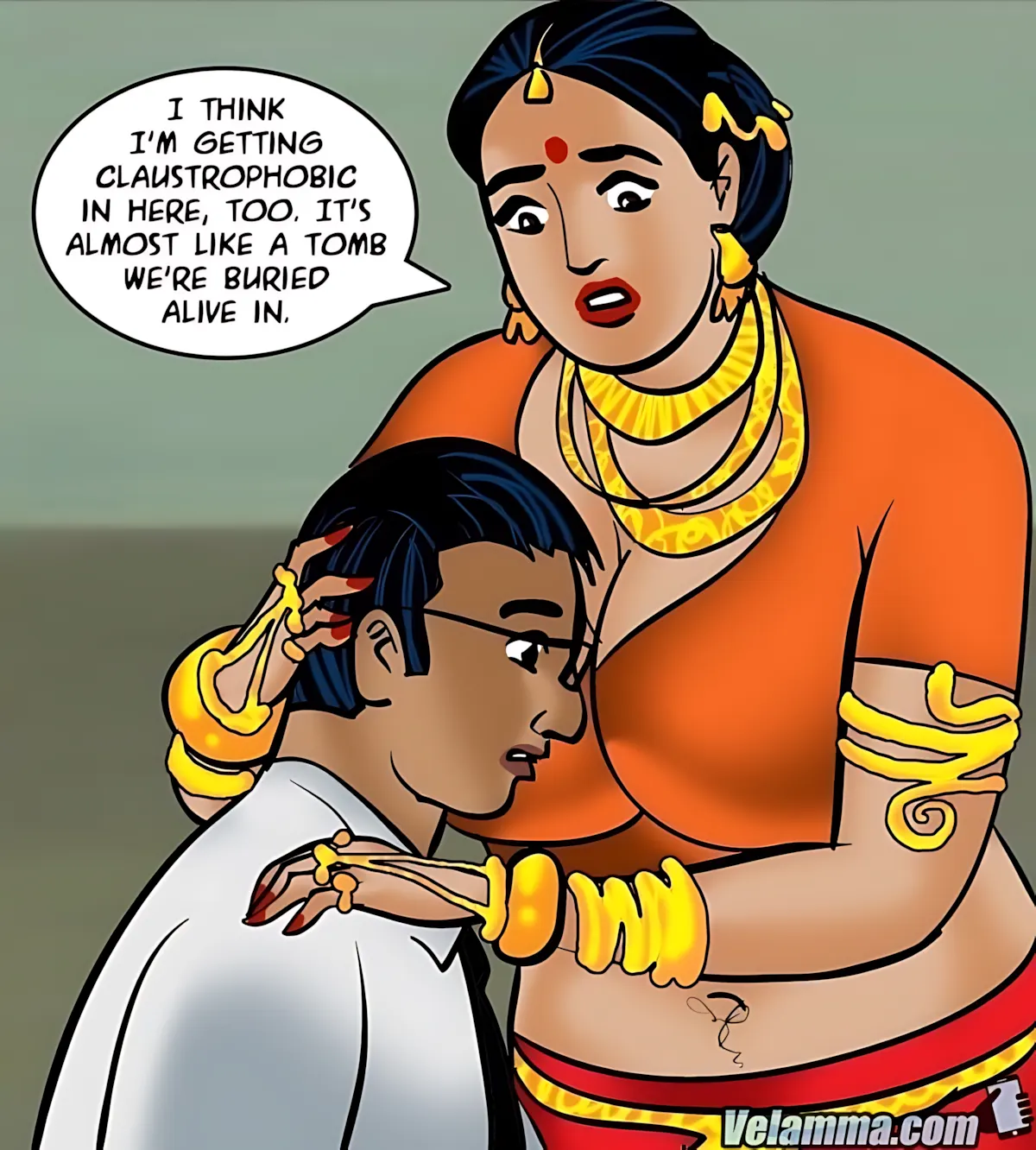 Velamma All Episodes Comics - 65 . Velamma - Episode 65 - Trapped In A Bank Vault - Page 83