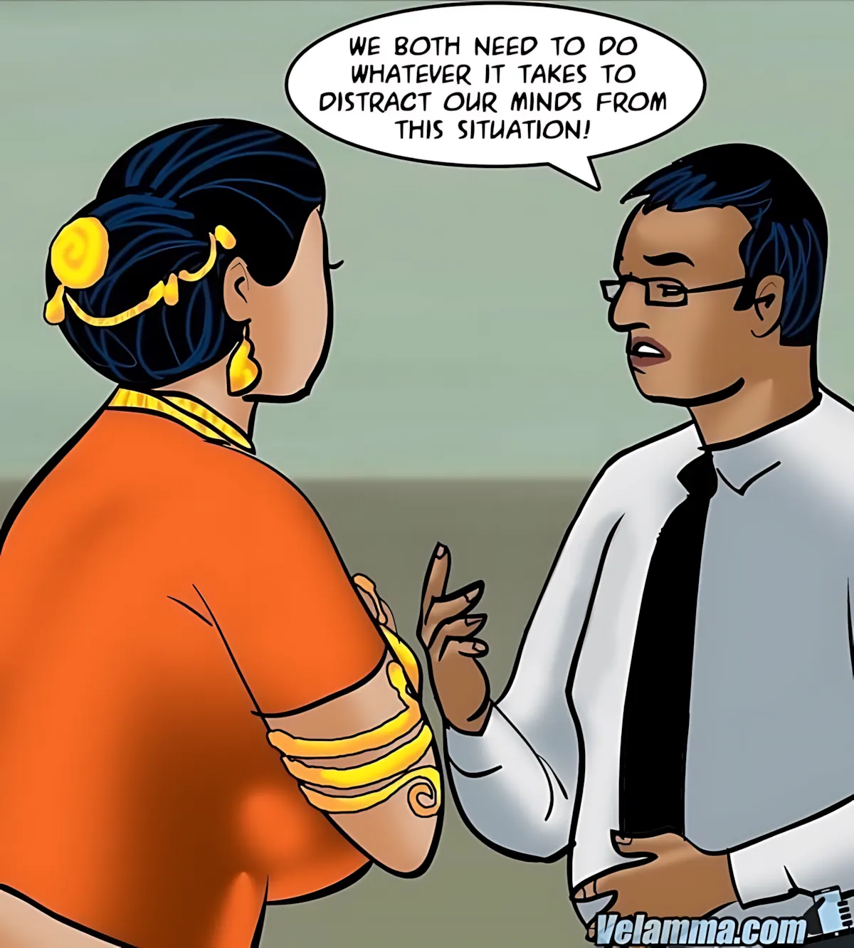 Velamma All Episodes Comics - 65 . Velamma - Episode 65 - Trapped In A Bank Vault - Page 84