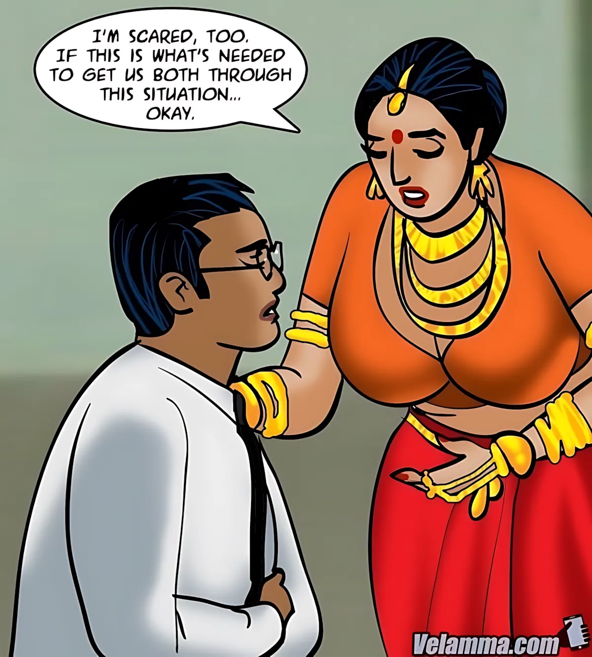 Velamma All Episodes Comics - 65 . Velamma - Episode 65 - Trapped In A Bank Vault - Page 108