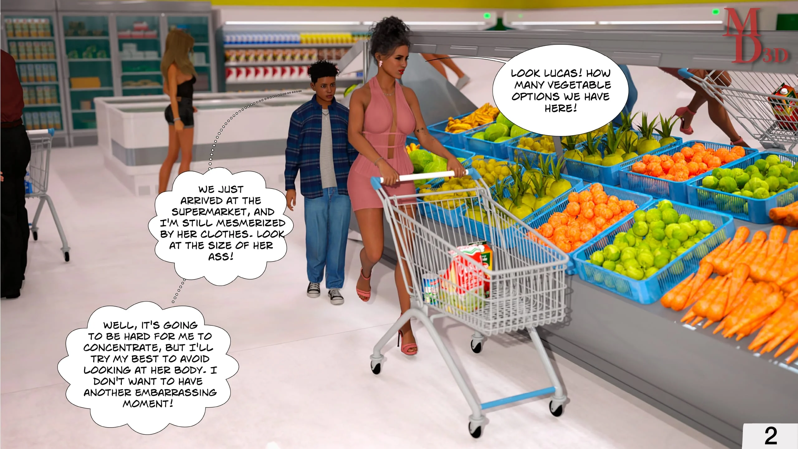 Forbidden Love [Magic Dragon 3D] - 2 . Forbidden Love - Chapter 2 - Page 3