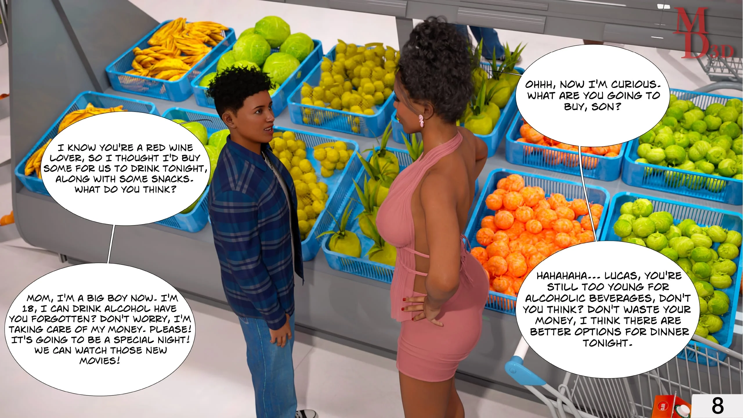 Forbidden Love [Magic Dragon 3D] - 2 . Forbidden Love - Chapter 2 - Page 9