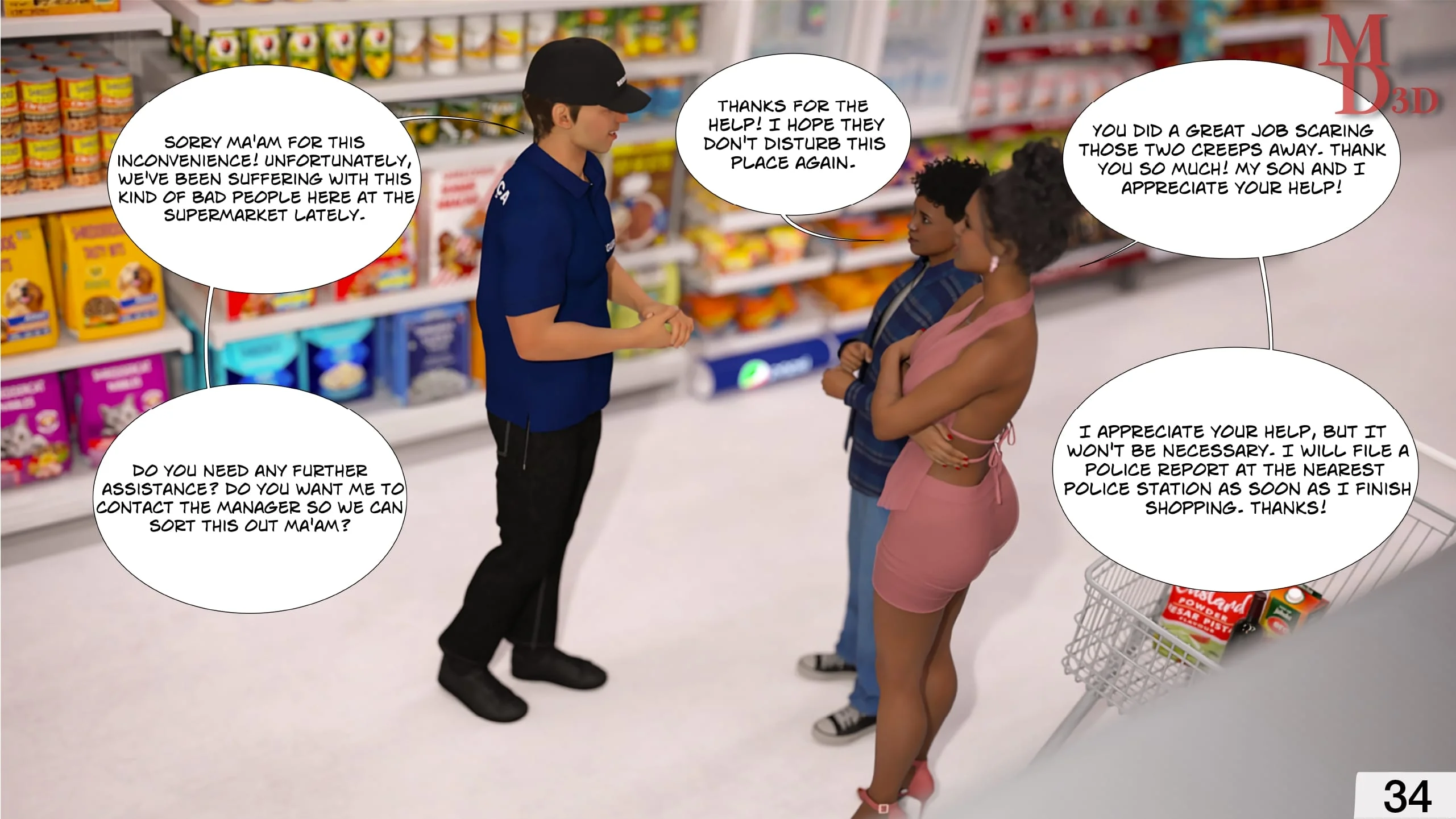 Forbidden Love [Magic Dragon 3D] - 2 . Forbidden Love - Chapter 2 - Page 35
