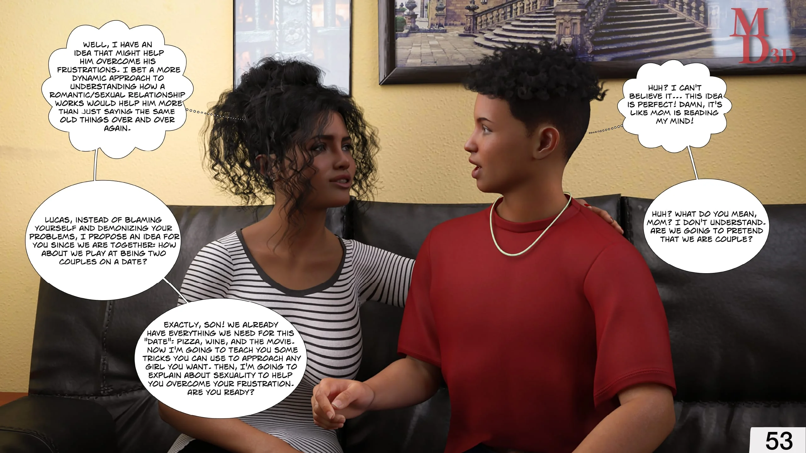 Forbidden Love [Magic Dragon 3D] - 2 . Forbidden Love - Chapter 2 - Page 54