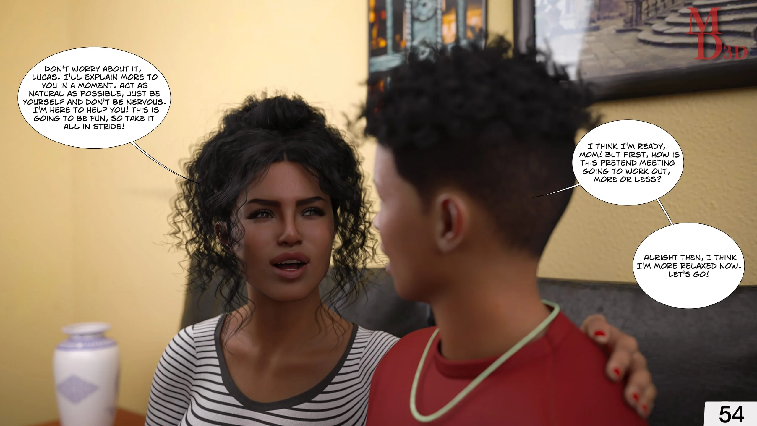 Forbidden Love [Magic Dragon 3D] - 2 . Forbidden Love - Chapter 2 - Page 55