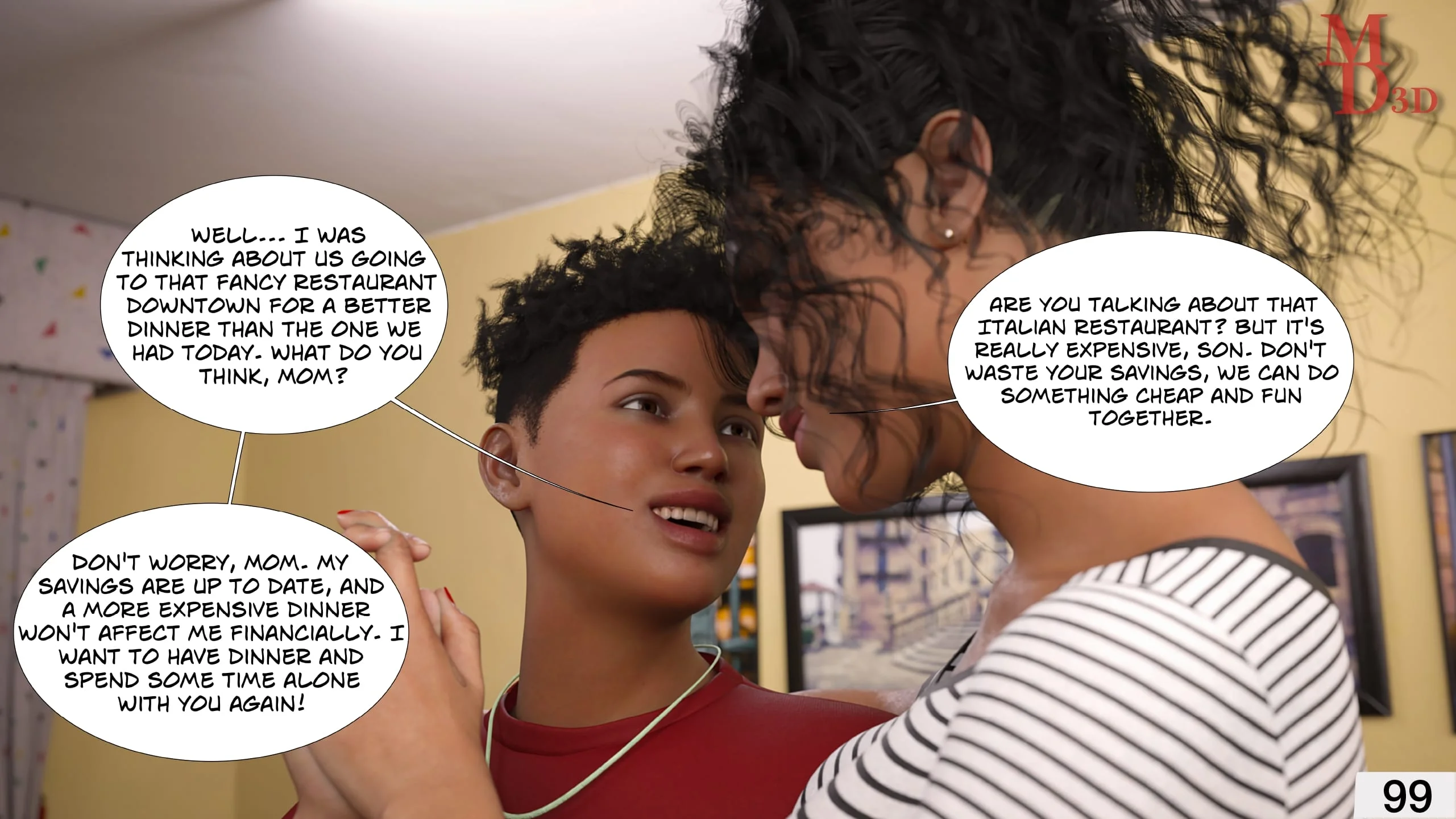 Forbidden Love [Magic Dragon 3D] - 2 . Forbidden Love - Chapter 2 - Page 100