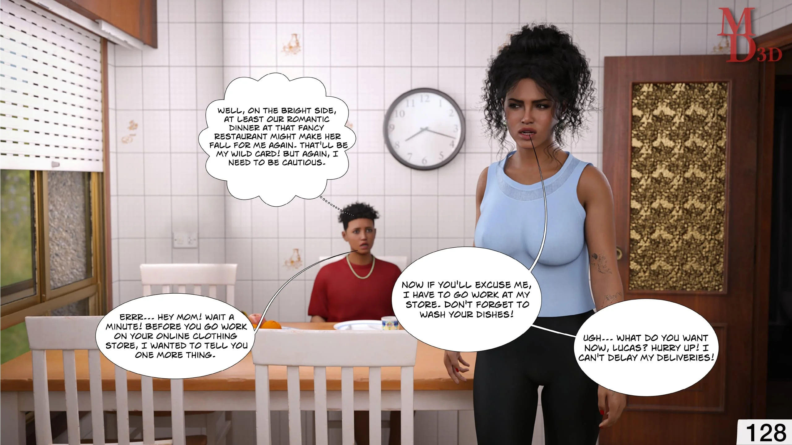 Forbidden Love [Magic Dragon 3D] - 2 . Forbidden Love - Chapter 2 - Page 129